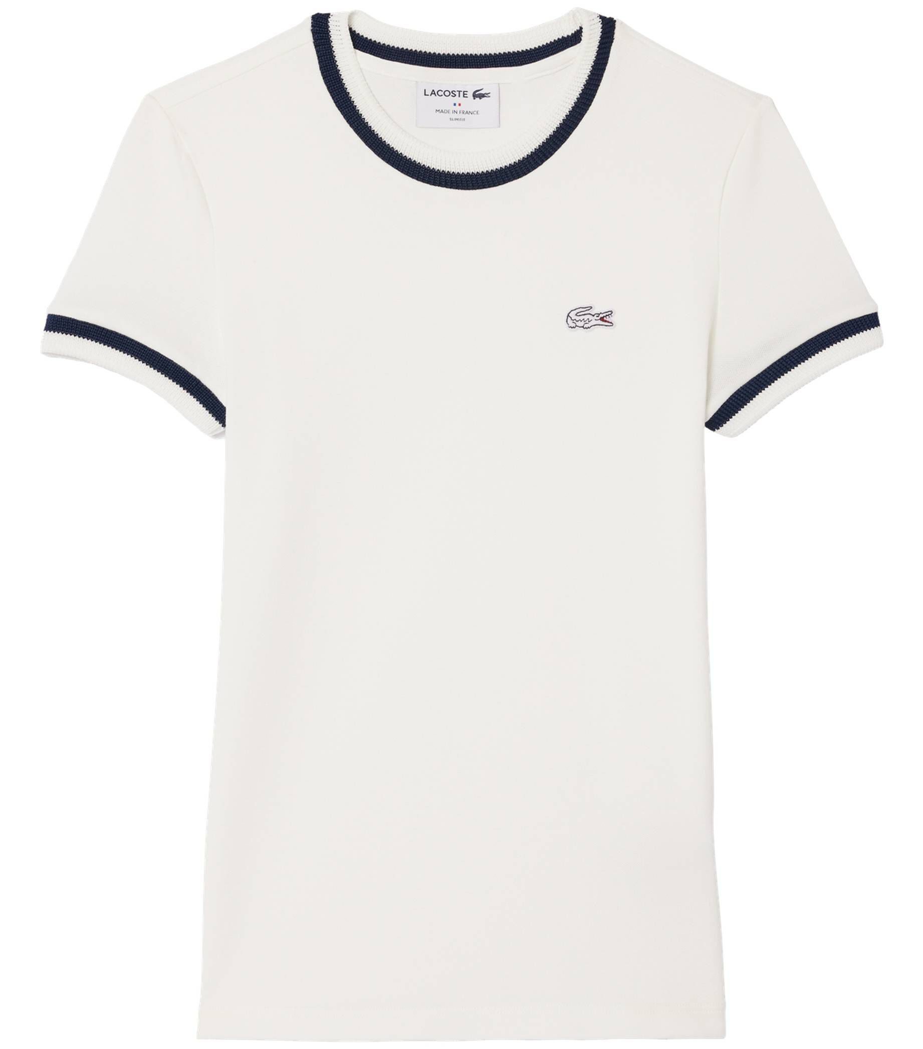 Lacoste T-Shirt Damen T-Shirt PIQUE Slim Fit (1-tlg)