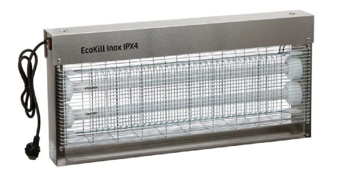 Insektenschutzplissee Kerbl Elektrische Fliegenvernichter Ecokill Inox IPX4 299936