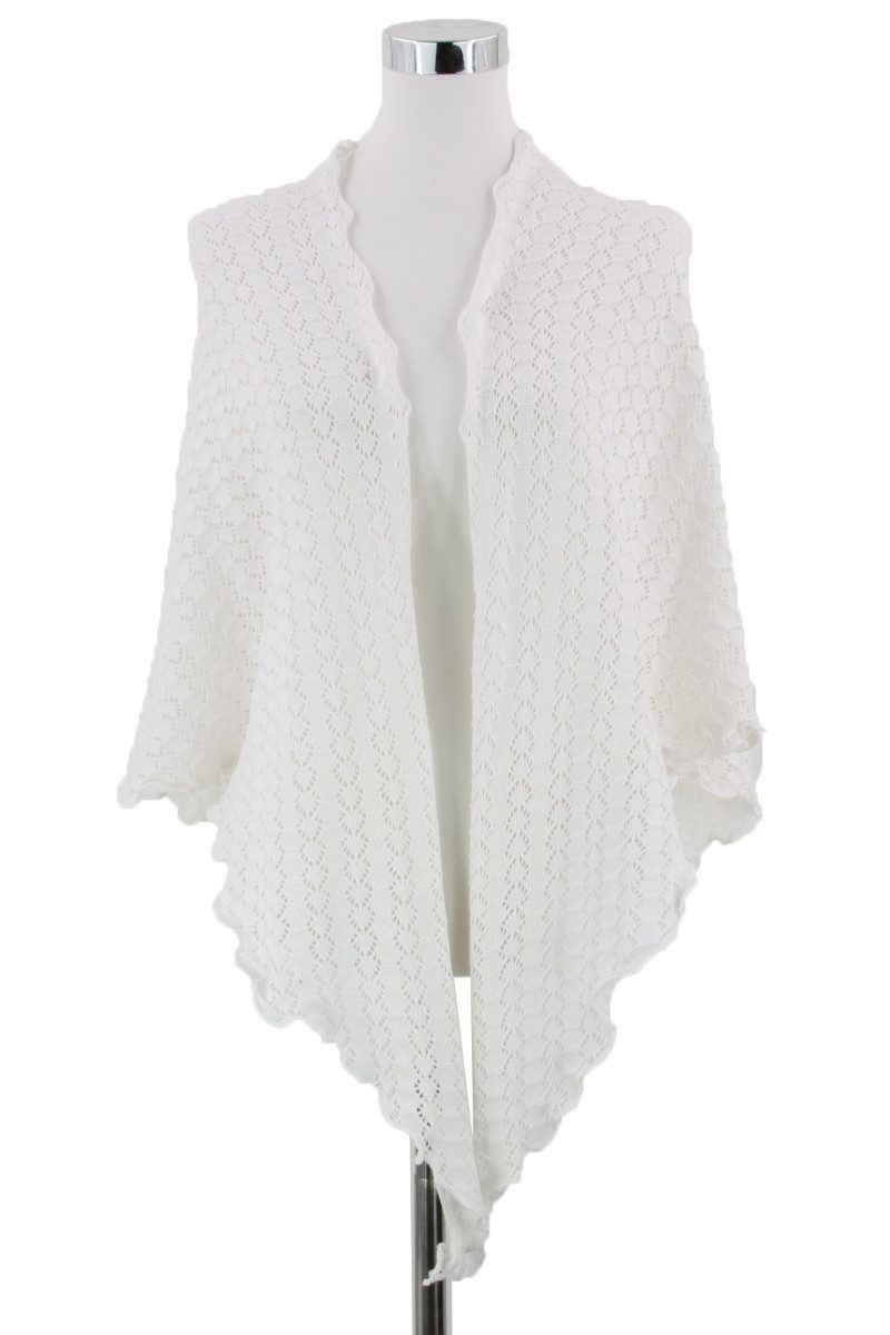 Halstuch Trachtenstola - AJOUR - creme, jade
