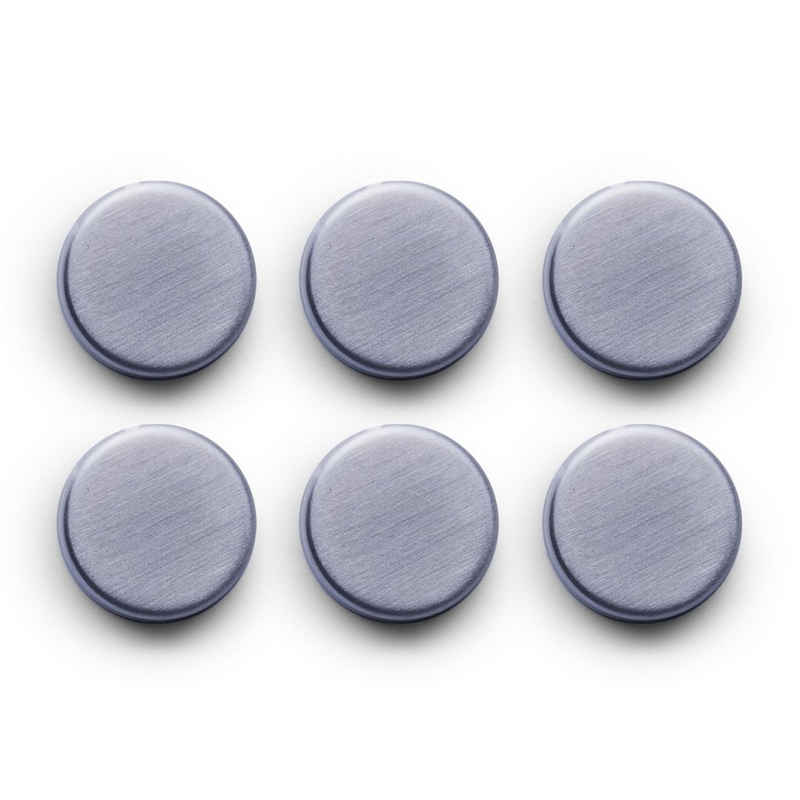 HTI-Living Magnet Magnet Set extra stark 6-teilig (Set, 6-St., 6 Magnete), für Wandtafel, Memoboard und Kühlschrank