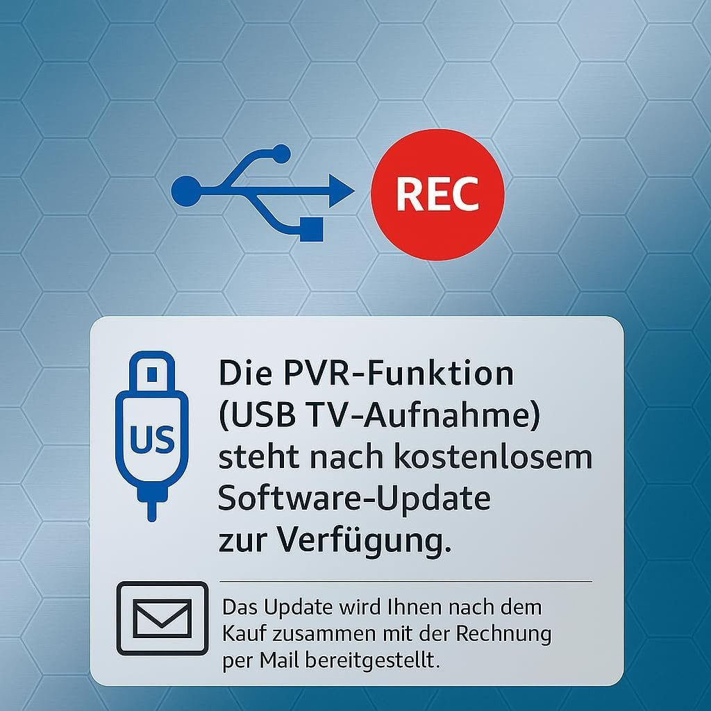 Comag HD45 Digitaler HD Sat Receiver FULL HD HDTV DVB-S2 HDMI SCART USB Satellitenreceiver – Bild 4 von 5