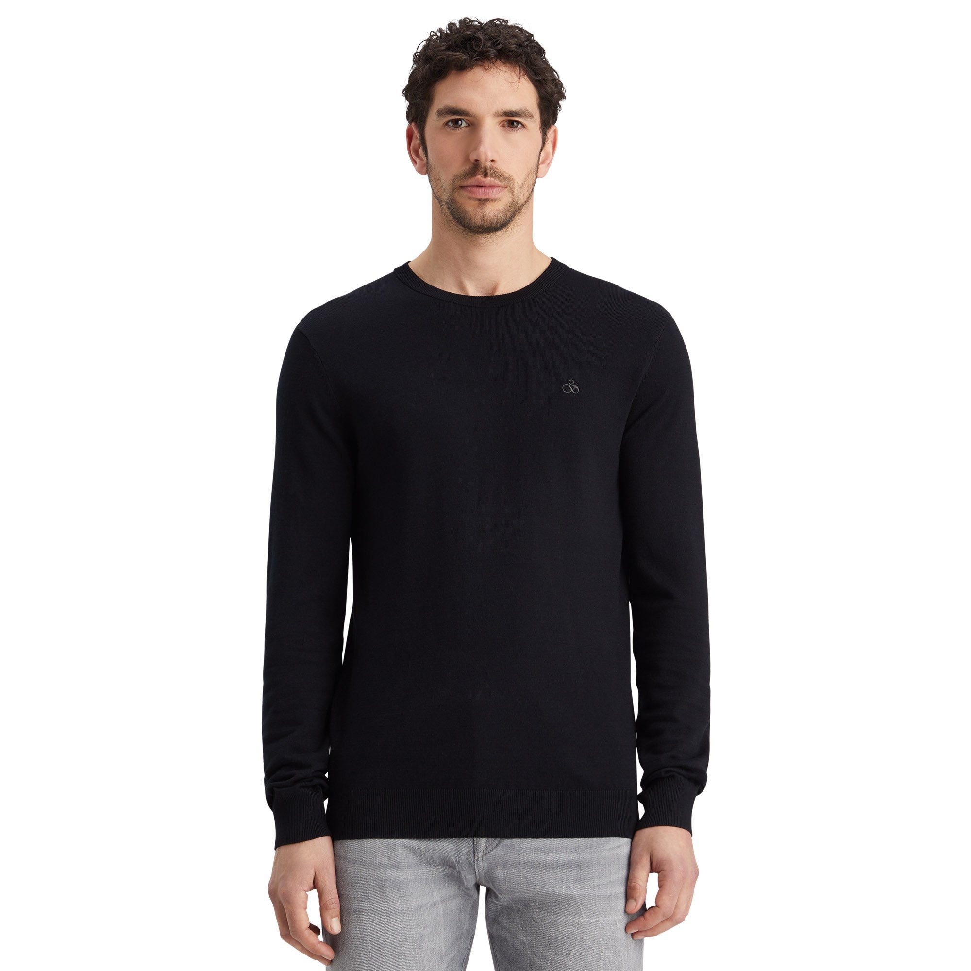 Scotch & Soda Sweatshirt Herren Sweatshirt Viskose Core Viskose Pullover