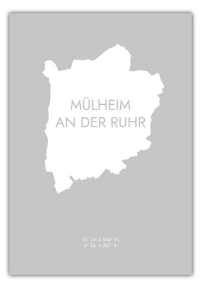 MOTIVISSO Poster Mülheim Koordinaten #6