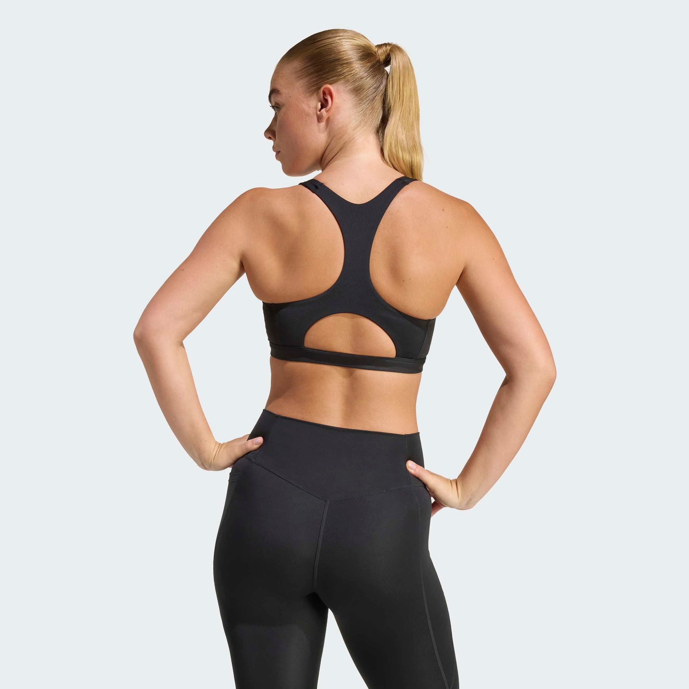 adidas Performance Sport-BH OPTIME ESSENTIALS WORKOUT BH, MITTLERE BELASTUNG