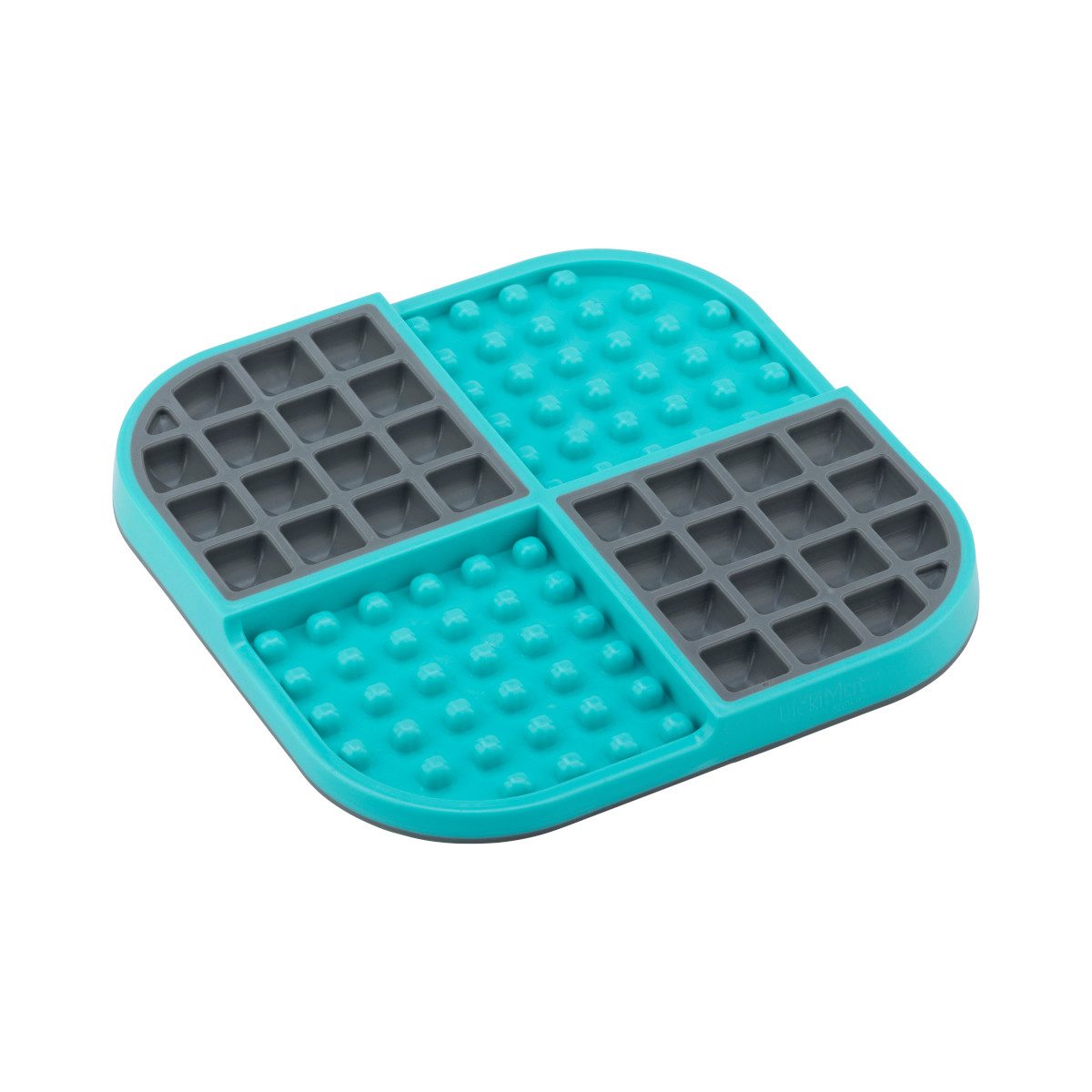 LickiMat Antischlingnapf Slomo TRP Schleckmatte für Hunde - türkis - 20 cm, TRP