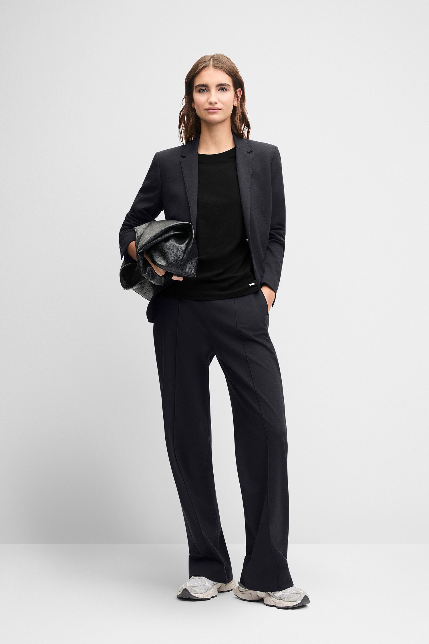 Cinque Jackenblazer CILEO Regular Fit, 1-Knopf-Form, elastischer Materialmix