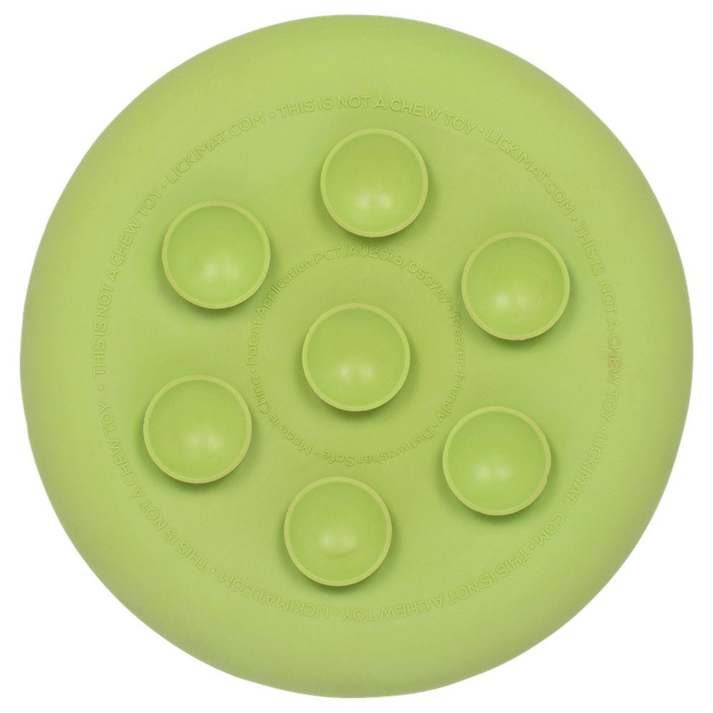 LickiMat Futternapf UFO green