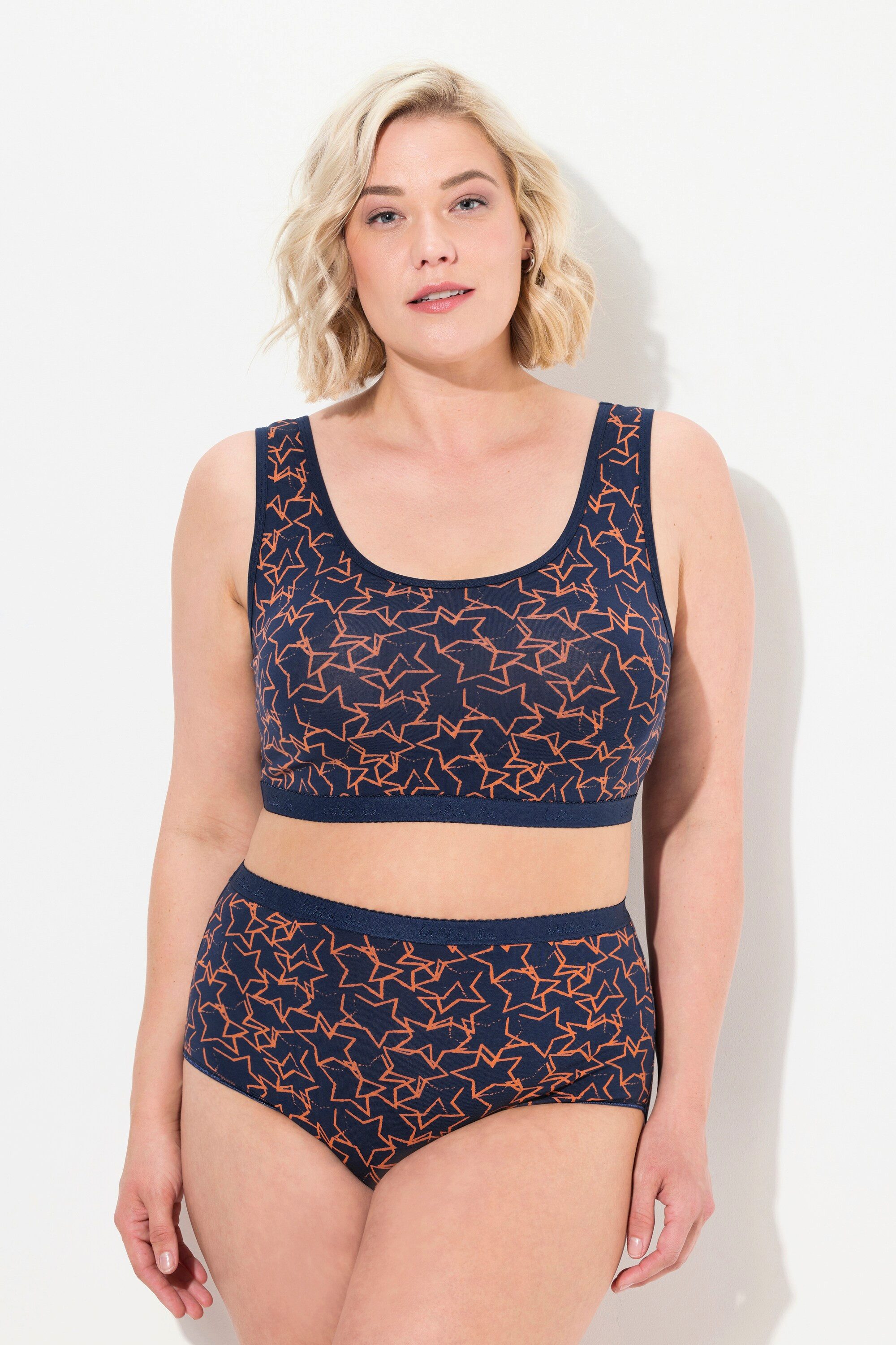 Ulla Popken Bustier Bustier Schlupfform ohne Bügel OEKO-TEX