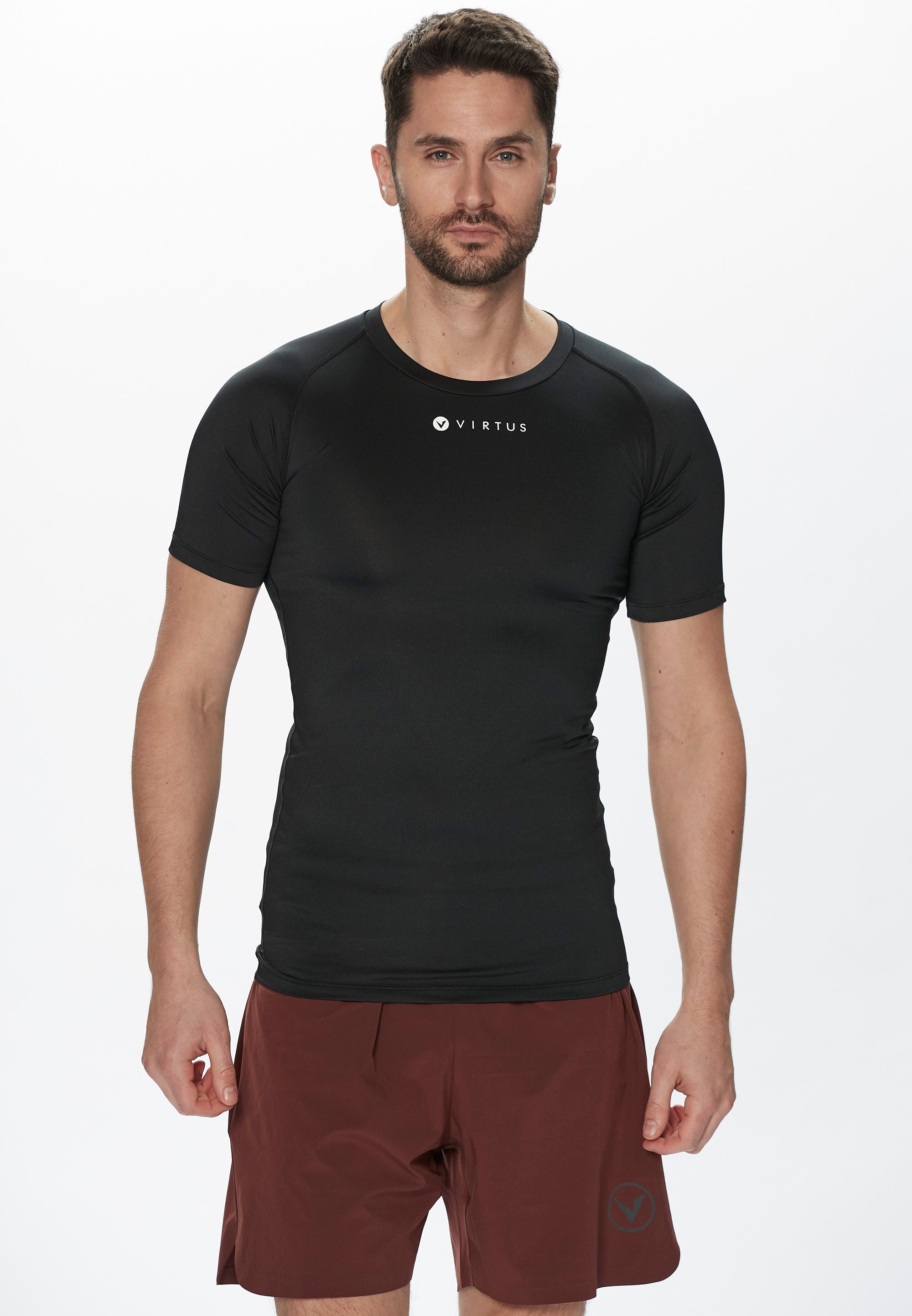 Virtus Funktionsshirt BONDER M S-S Baselayer (1-tlg) mit schnell trocknender QUICK DRY Technologie
