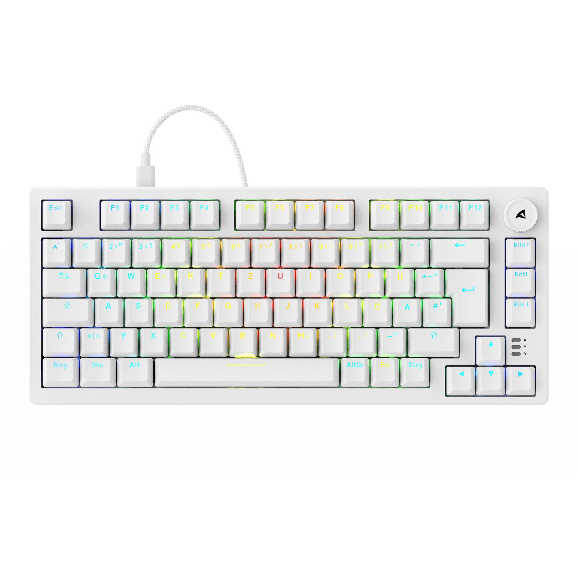 Sharkoon Sharkoon SKILLER SGK25, Gaming-Tastatur Computer-Kabel