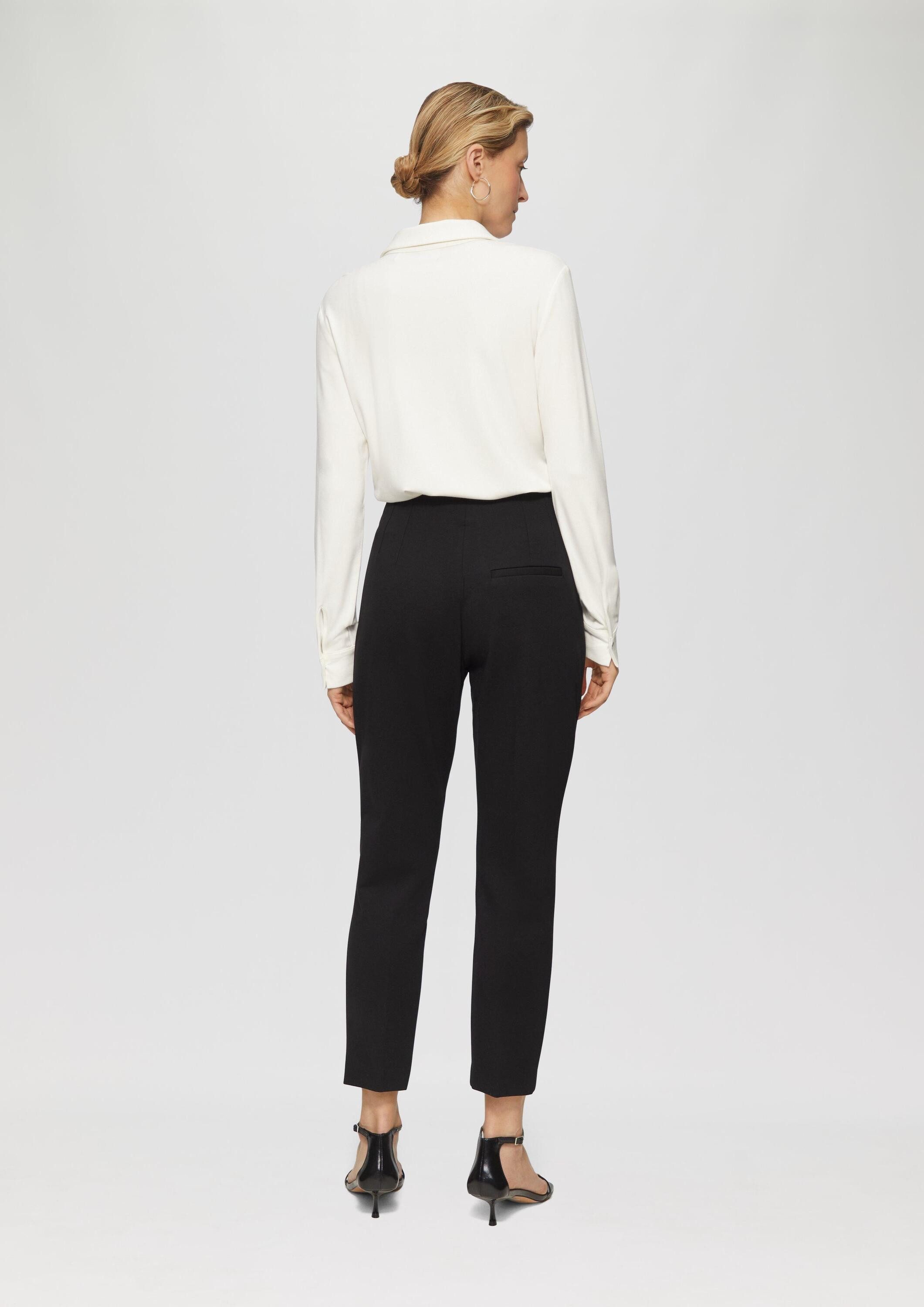 s.Oliver 7/8-Hose Hose Slim: Jerseyhose mit Tapered Leg