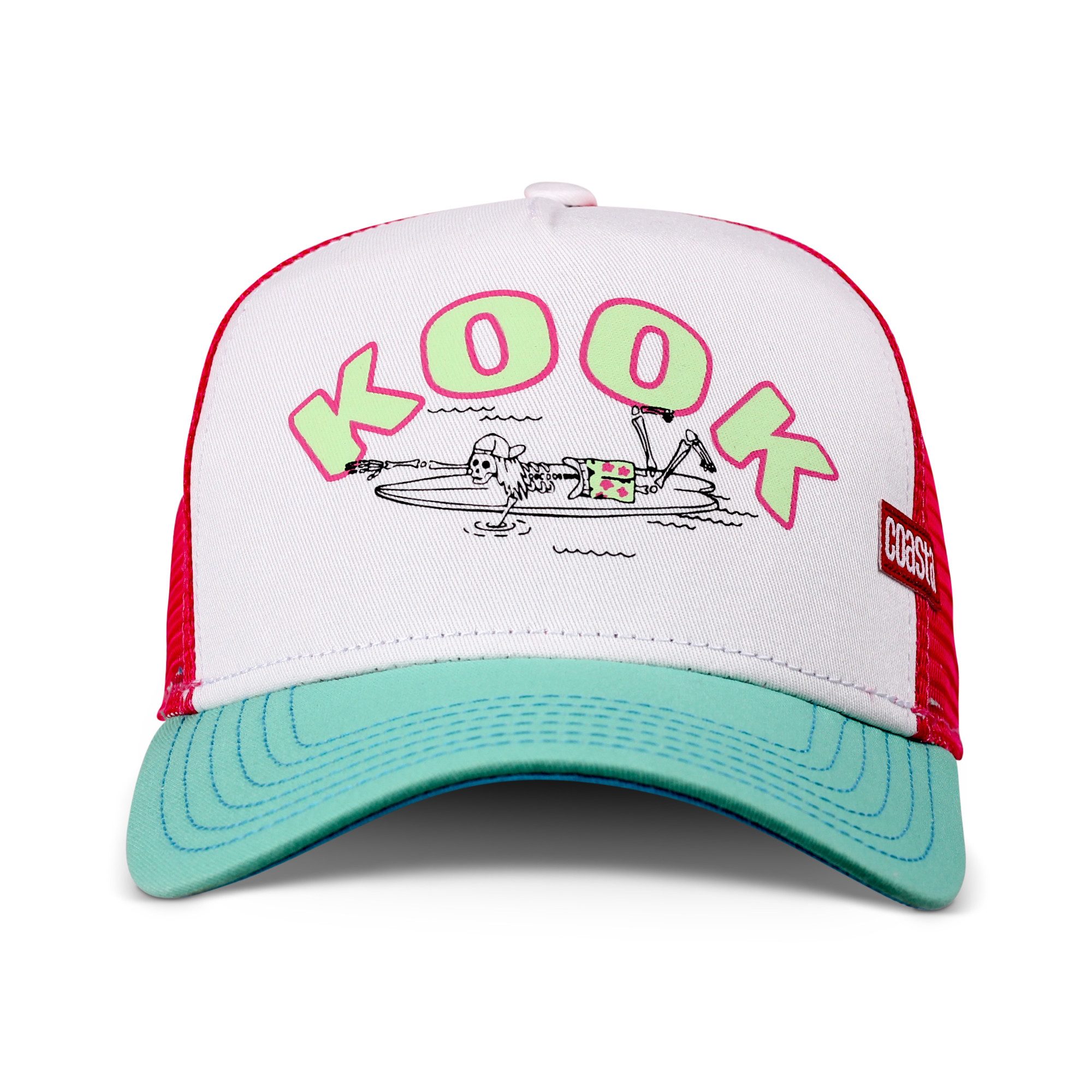Coastal Trucker Cap Coastal Trucker Cap HFT Kook White/Mint/Pink (Basecap, günstig online kaufen