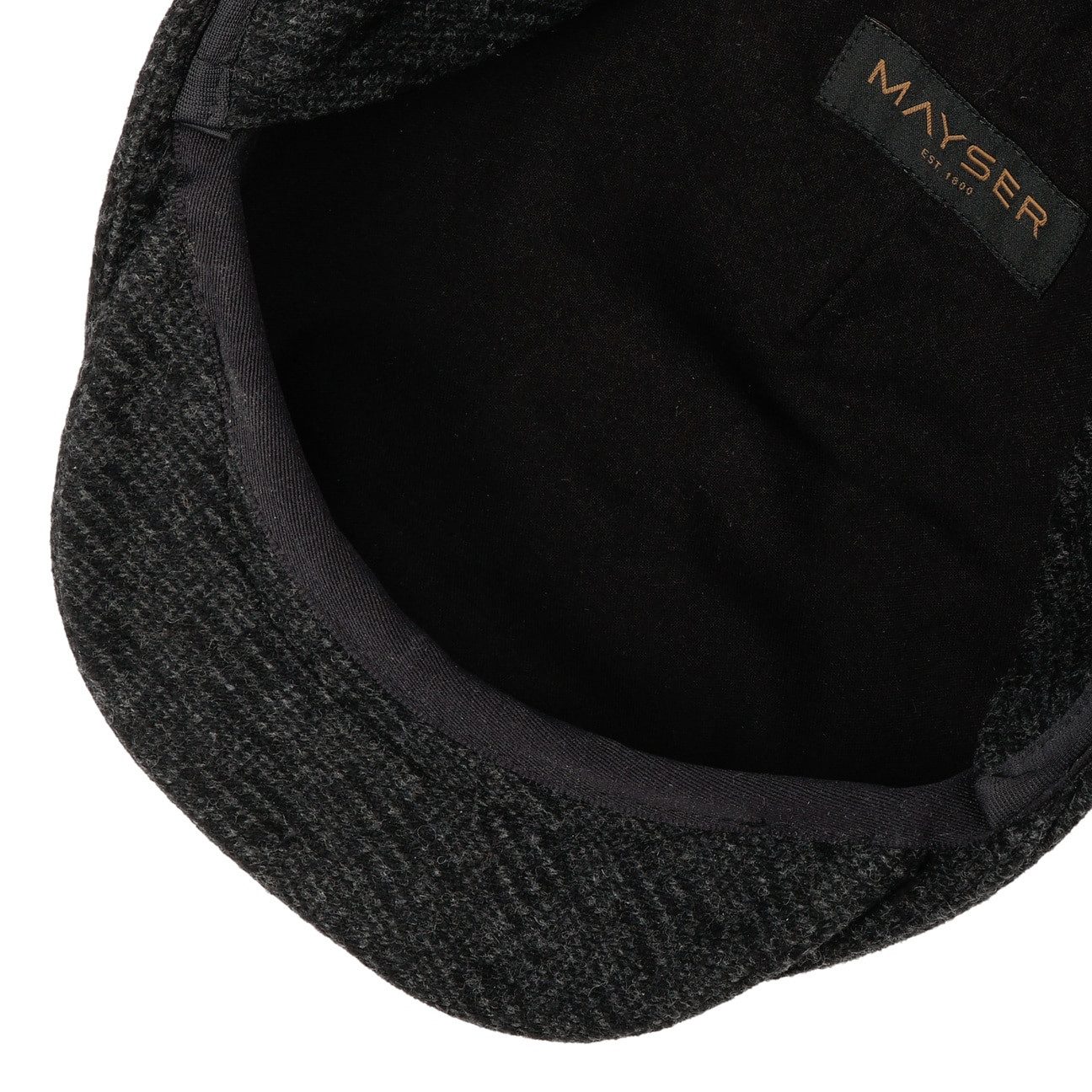 Mayser Flat Cap (1-St) Schirmmütze mit Schirm, Made in the EU