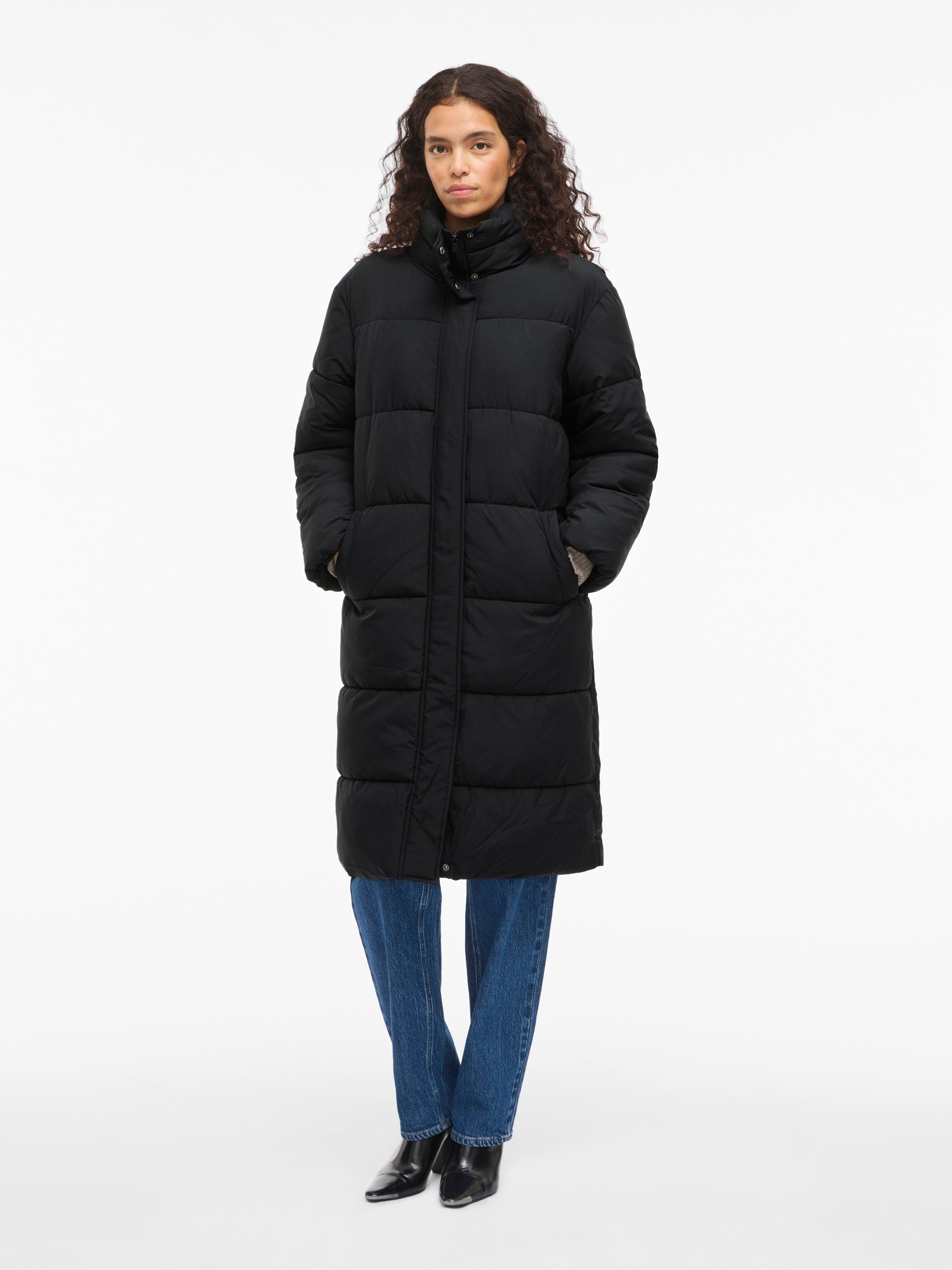 Vila Langmantel VIPUFF L/S PUFFER COAT/PB