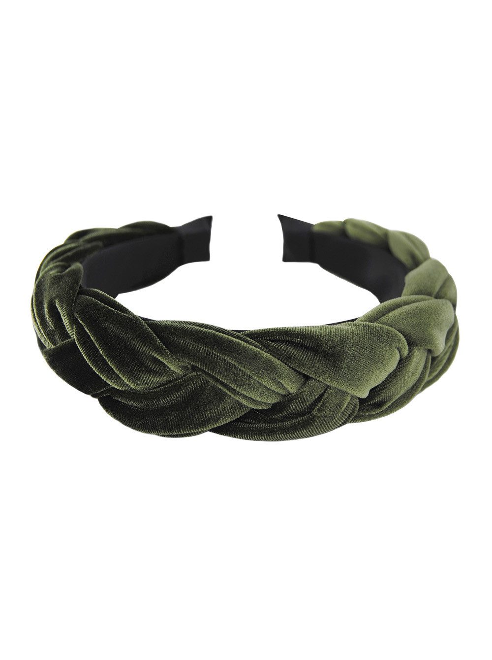 axy Haarreif Haarreif Samt Flechtoptik, Trachten geflochten Vintage Damen Haareifen Haarband