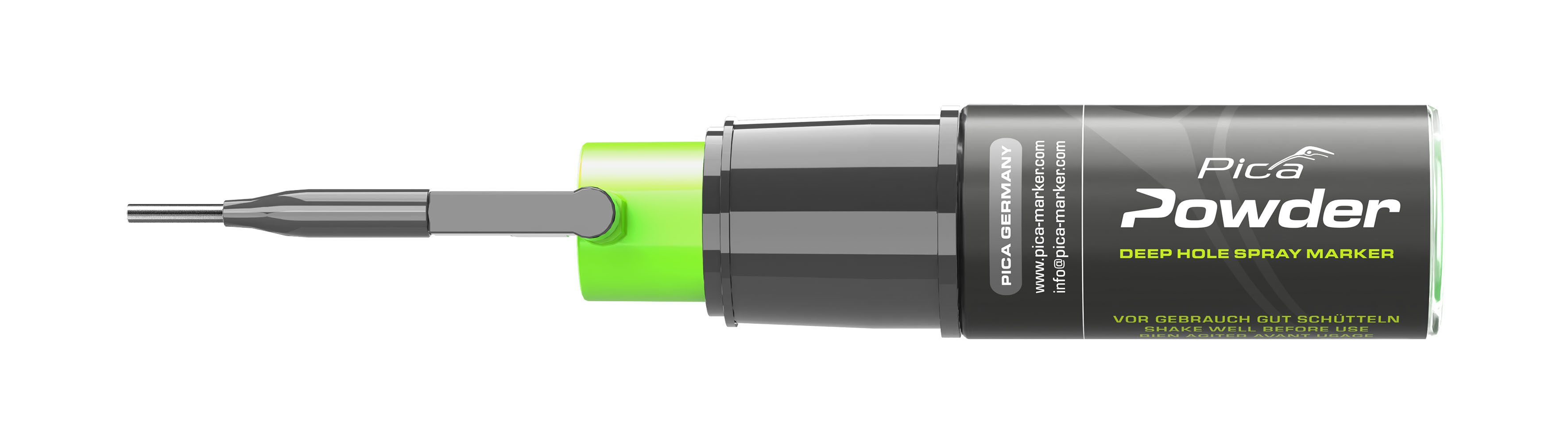 Marker Pica Powder Spraymarker Tieflochsprühmarker mit 360° Sprüharm – Bild 4 von 5