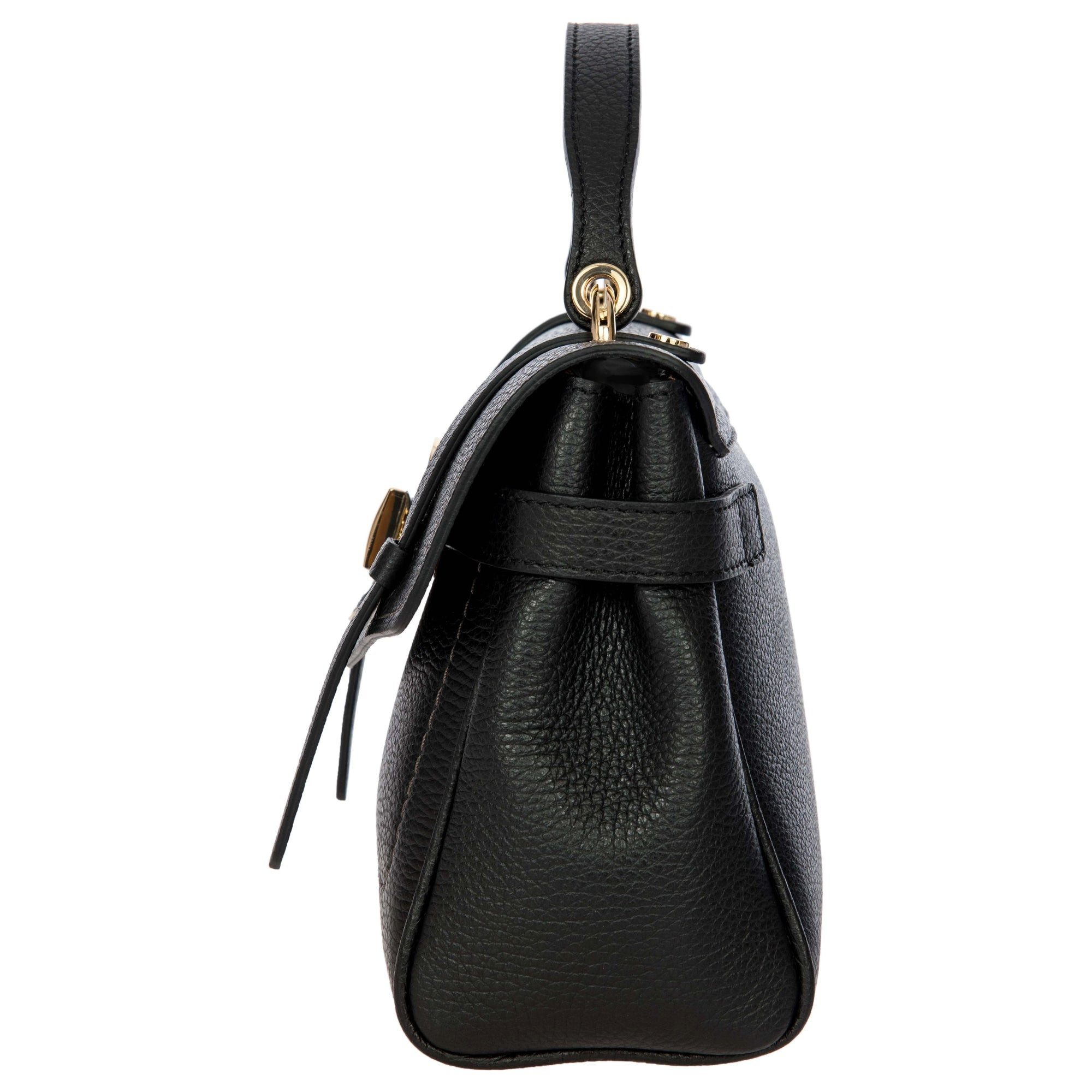 Bric's Handtasche Ninfea - Henkeltasche 25 cm (schwarz)
