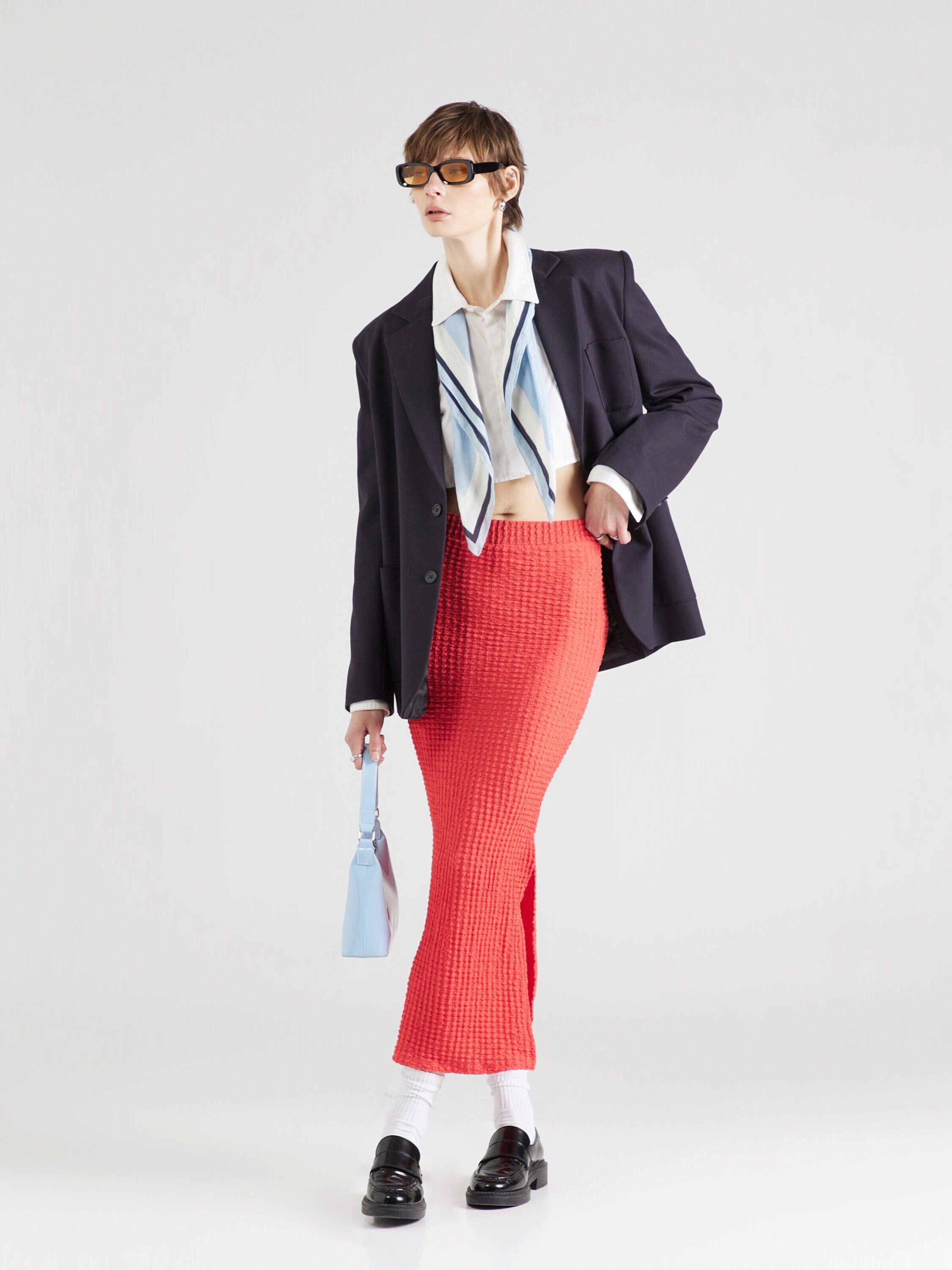 pieces A-Linien-Rock PCRILEY (1-tlg) Plain/ohne Details