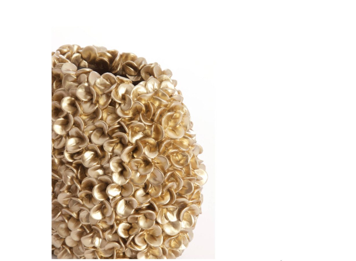 Light & Living Dekovase Dekovase Vase Deko PHYLIA gold verschiedene Größen