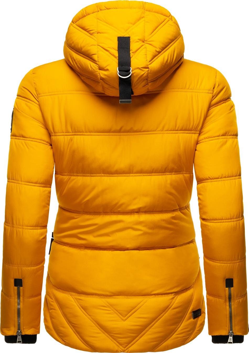 Navahoo Steppjacke Renesmee warm gesteppte Winterjacke mit Kapuze