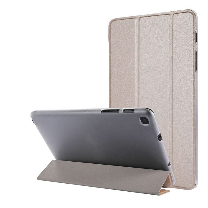 König Design Tablet-Hülle Samsung Galaxy Tab A7 Lite Schutzhülle für Samsung Galaxy Tab A7 Lite Tablethülle Schutztasche Cover Standfunktion Gold