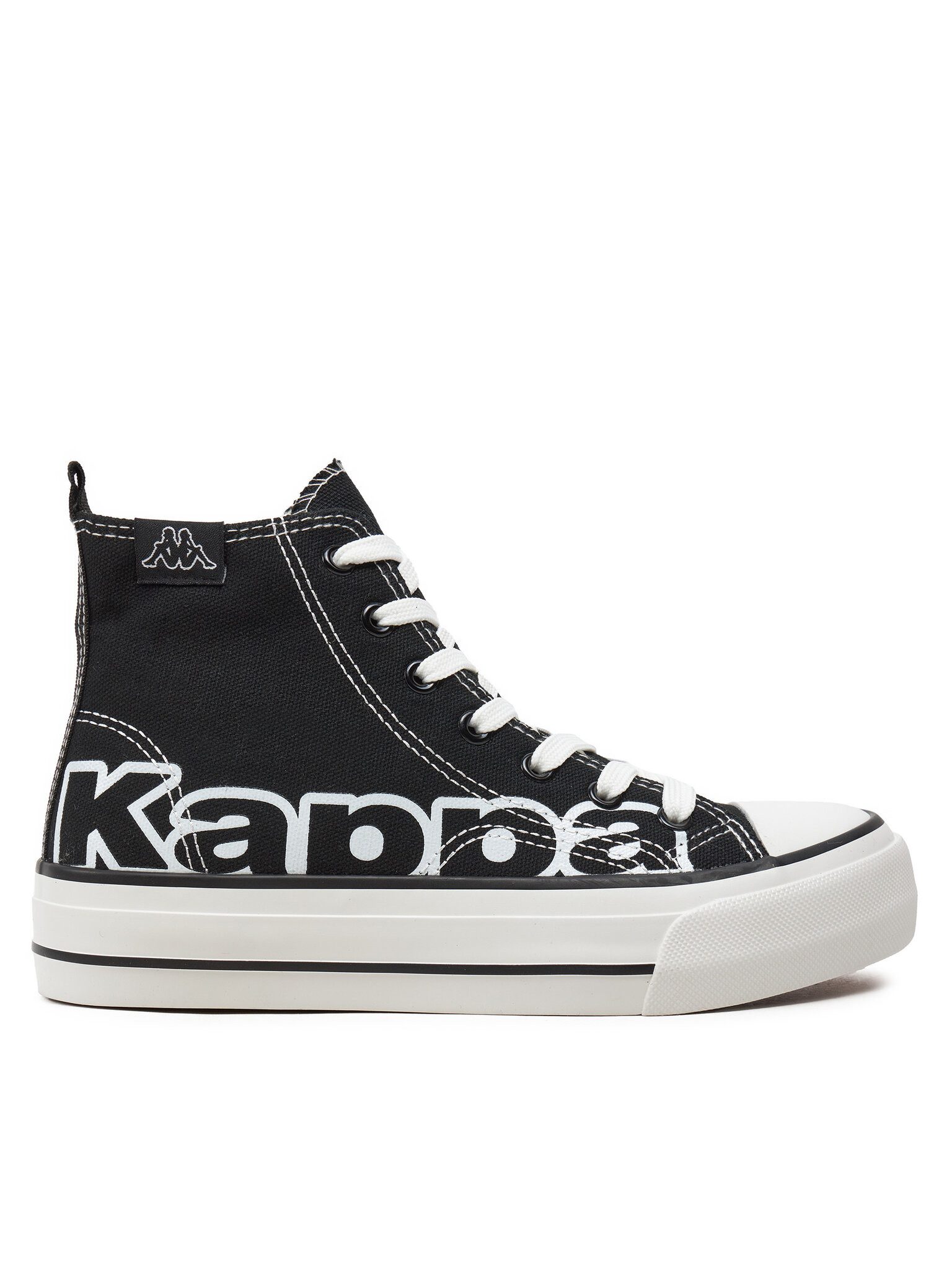Kappa Sneakers aus Stoff Damen YL201408 Schwarz Sneaker