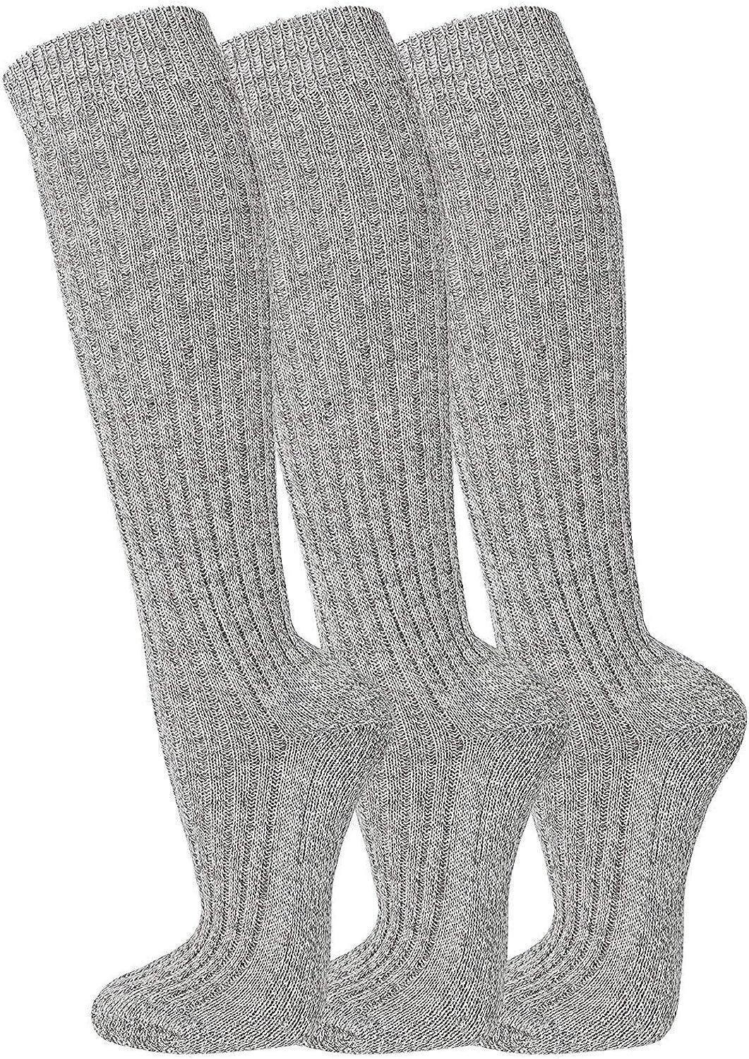 mit FussFreunde Norwegersocken lang Kniestrümpfe Norweger-Kniestrümpfe, Schafwolle Paar 3