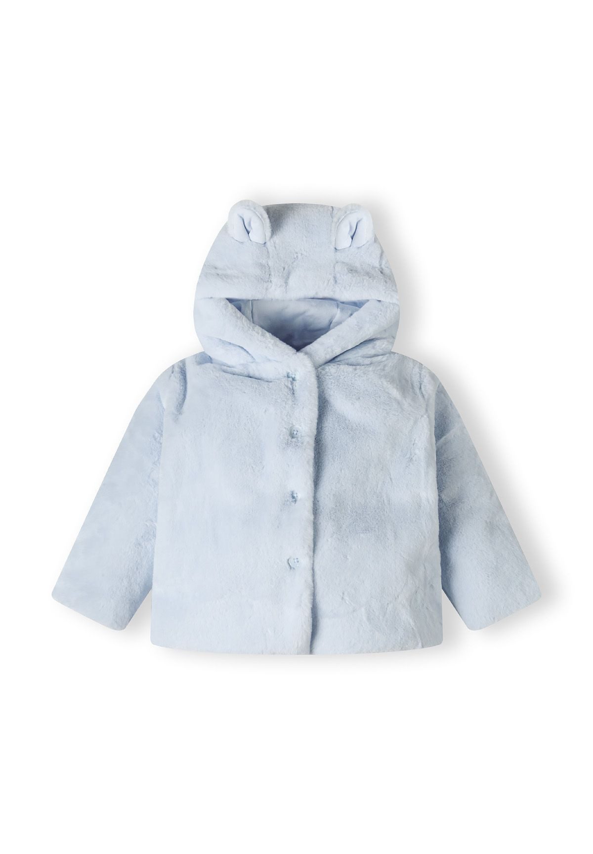 MINOTI Winterjacke Jacke aus Kunstfell (0-24m)