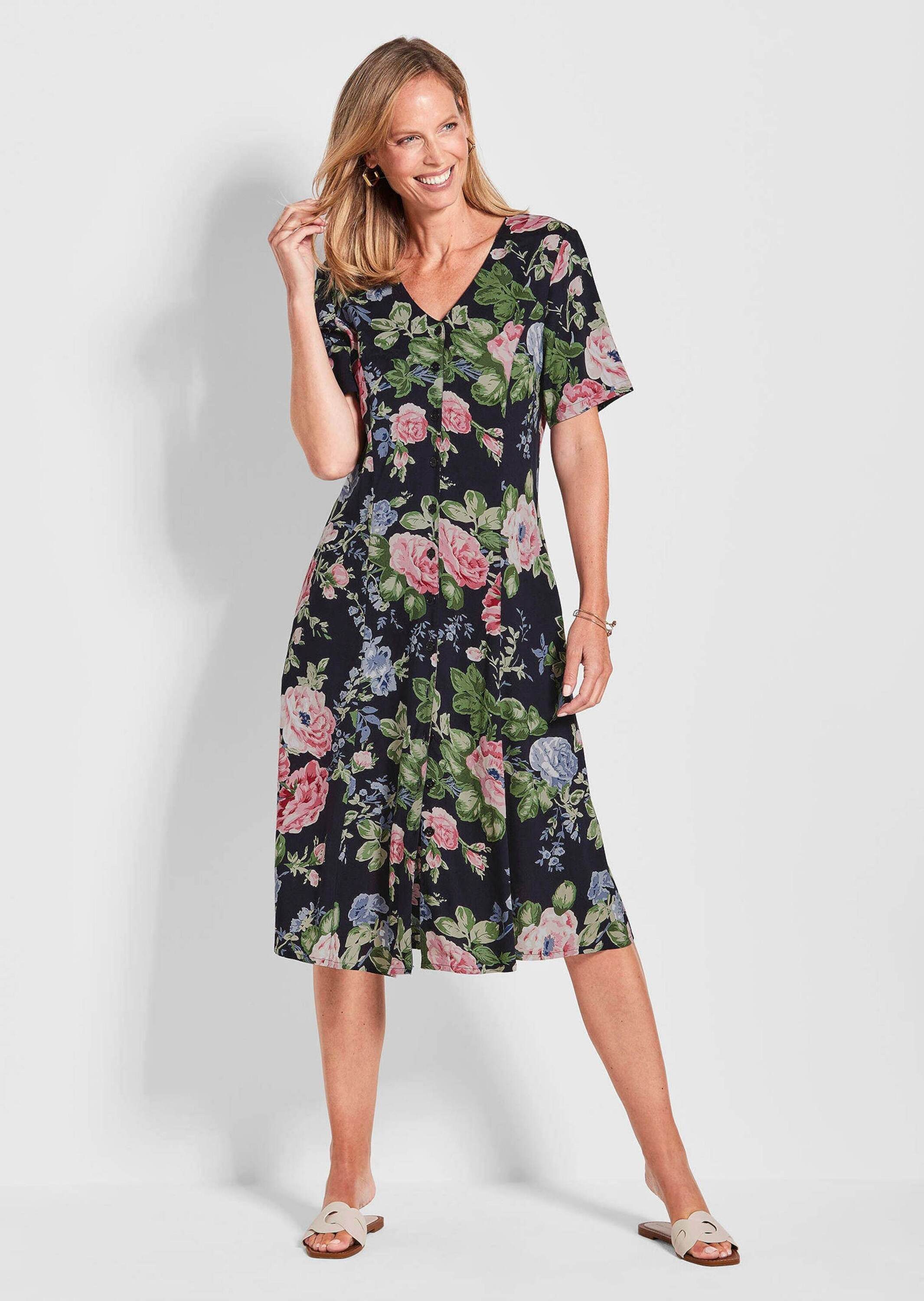 GOLDNER Sommerkleid Kurzgröße: Kleid günstig online kaufen