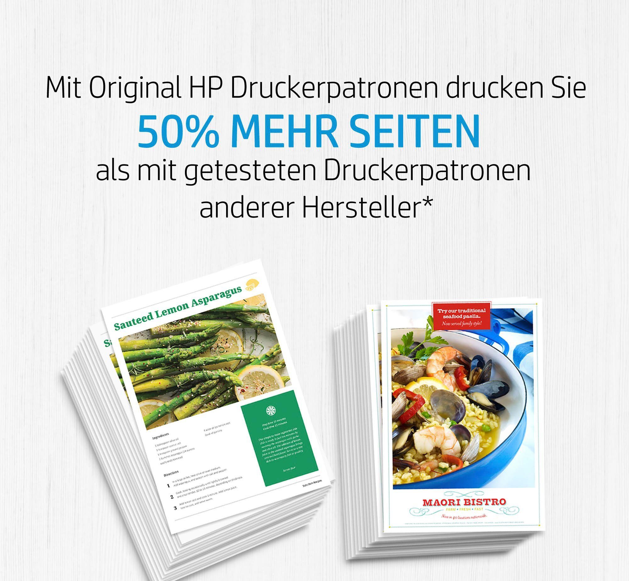 HP HP original Druckerpatrone 302 Combo Black + C/Y/M Tintenpatrone (Spar-Set, 3 Probemonate gratis* drucken)