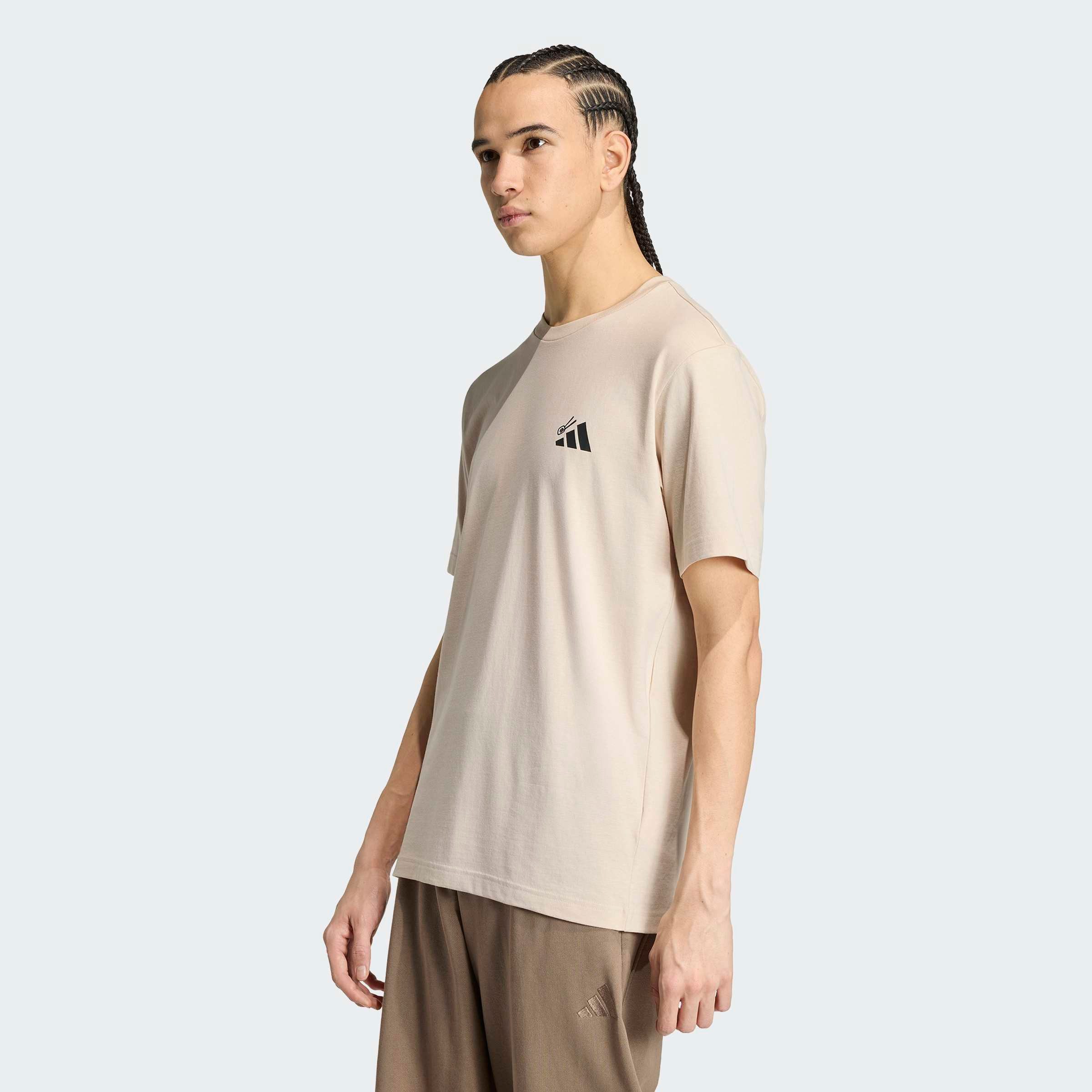 adidas Sportswear T-Shirt M SUSHI T aus Baumwolle, für Erwachsene, mit Basic-Design