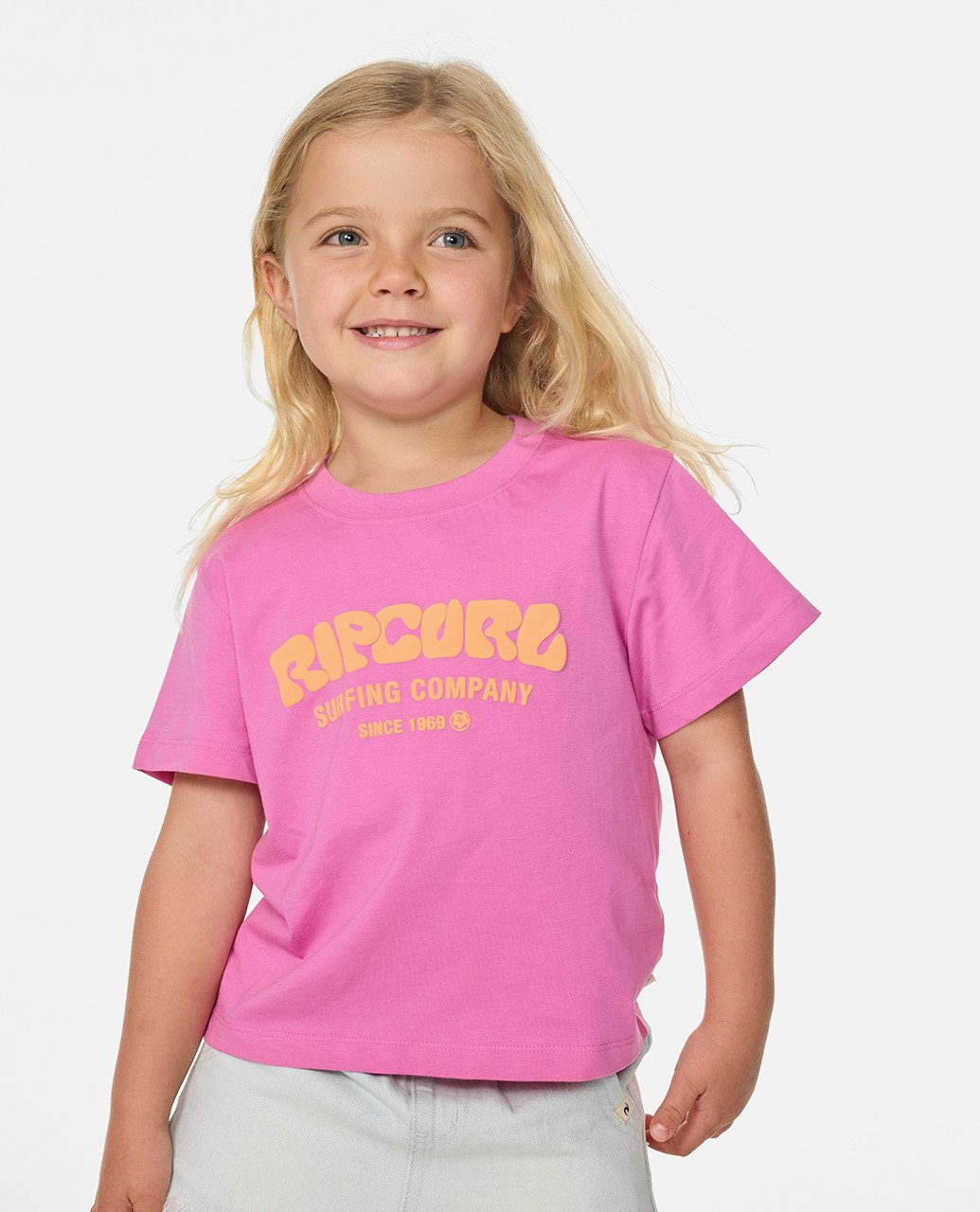 Rip Curl Print-Shirt Surf Puff Kinder-T-Shirt