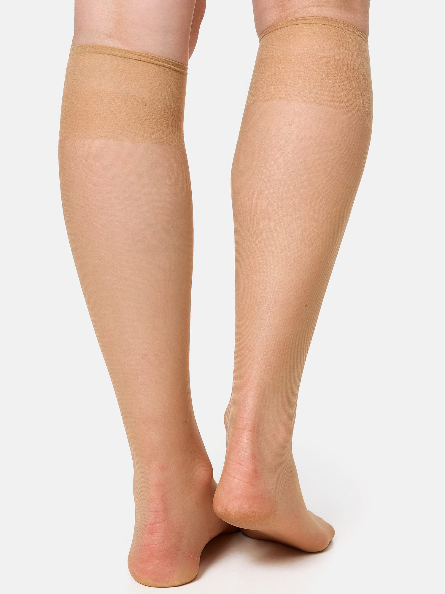 Nur Die Kniestrümpfe Seidenfein 15 DEN Damen (1er/3er/6er/9er Pack, 9-Paar) Knie-strümpfe thermo-socken overknee