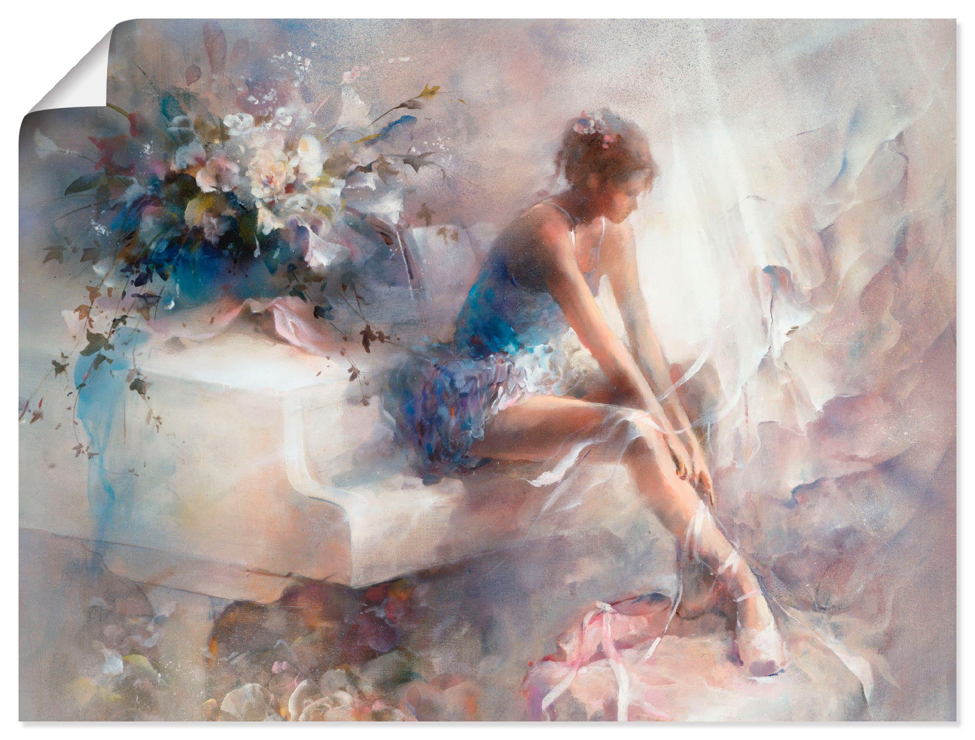 Artland Wandbild Melodien, Sport (1 St), als Leinwandbild, Poster in verschied. Größen