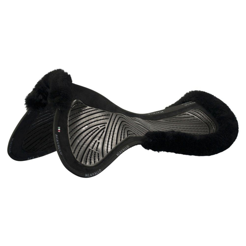 Acavallo Gelpad Acavallo CC Halfpad doppelseit. Gel 1/2 Lammfell