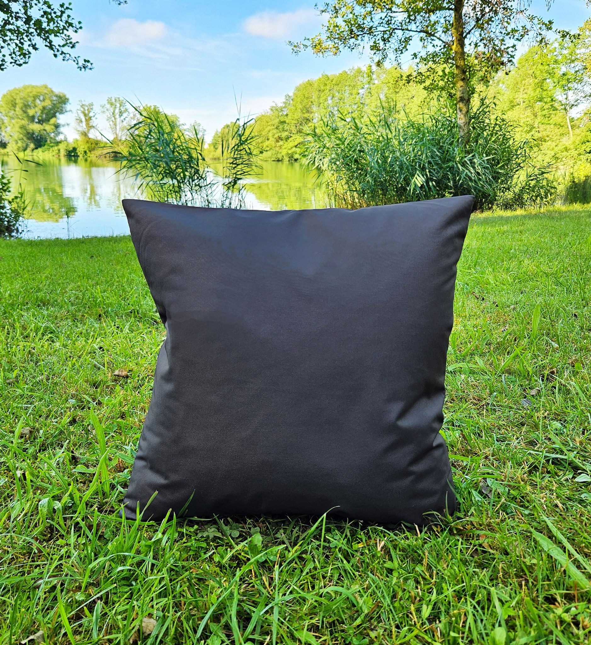 JACK Kissenbezüge 2er Set 45x45cm Hülle Outdoor Wasserfest, (2 Stück), 2x Kissenhülle, strapazierfähig, wasserabweisend, Innen & Außen