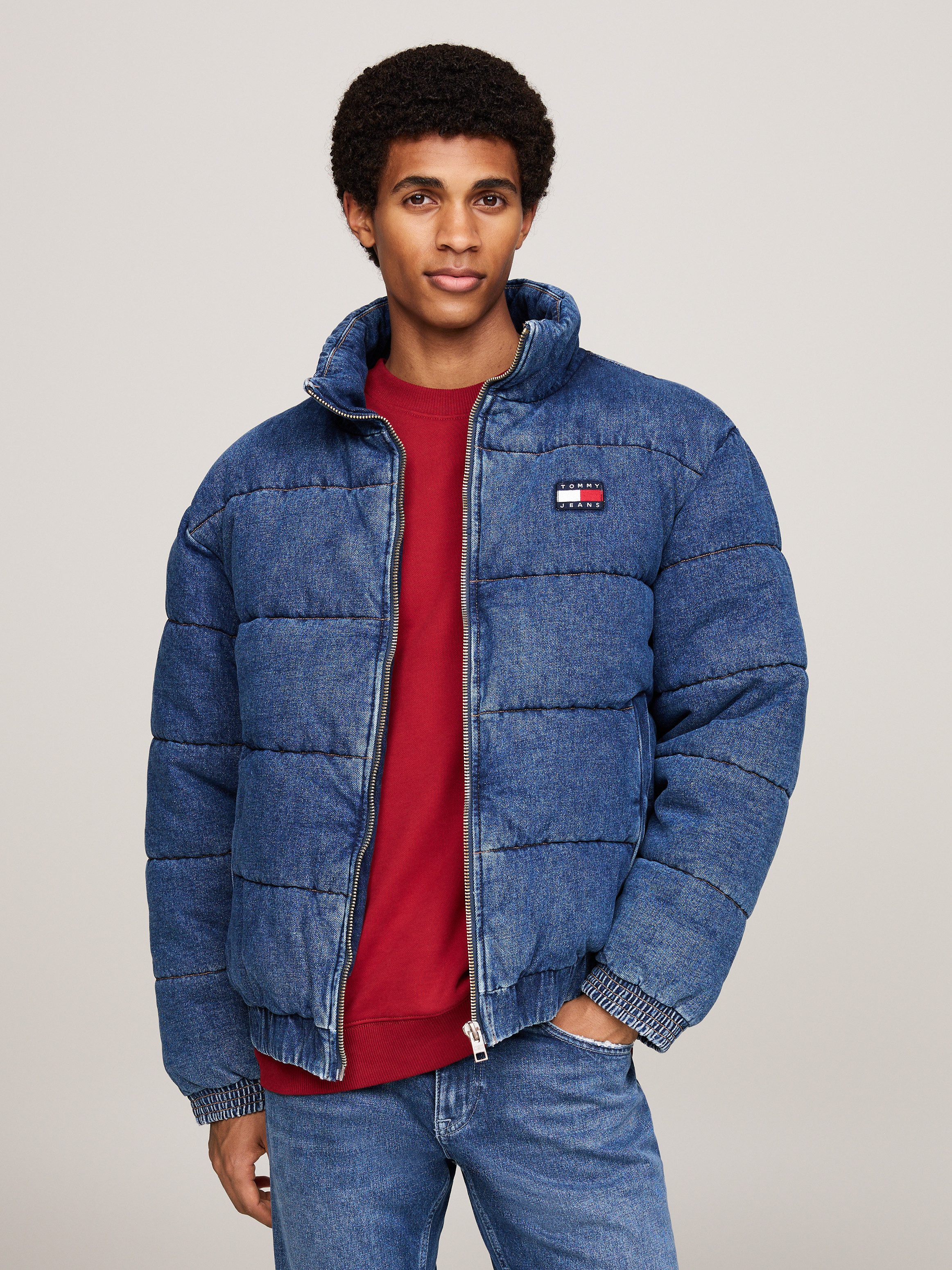 Tommy Jeans Steppjacke DENIM PUFFER JKT günstig online kaufen