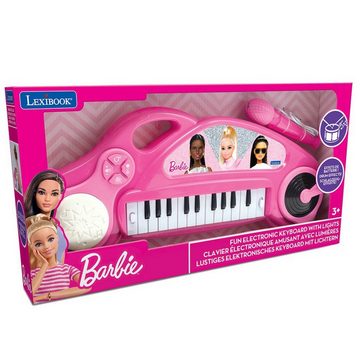 Lexibook® Spielzeug-Musikinstrument Barbie Elektronisches Keyboard Drumpad und Lichteffekten