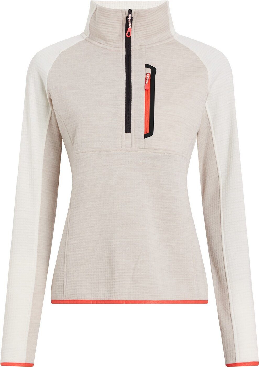 McKINLEY Fleecejacke Da.-Jacke Sekani II HZ W MÉLANG/WHITE