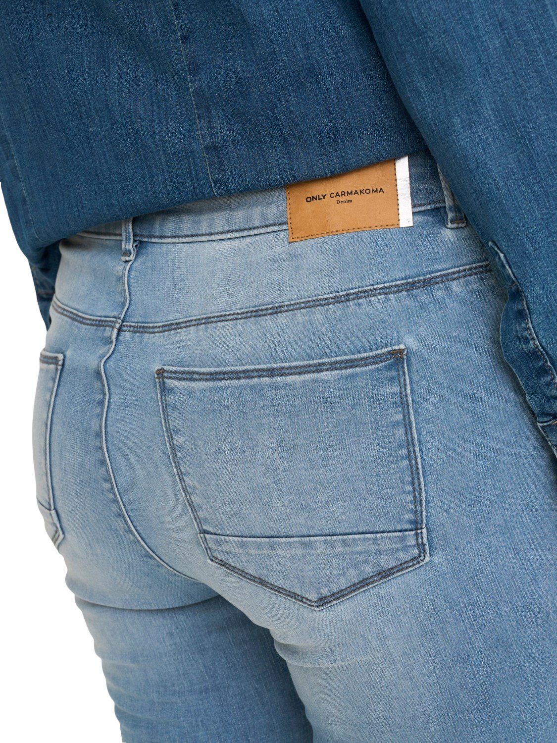 Skinny-fit-Jeans mit Größen Jeanshose in Stretch großen ONLY BJ759 CARKARLA