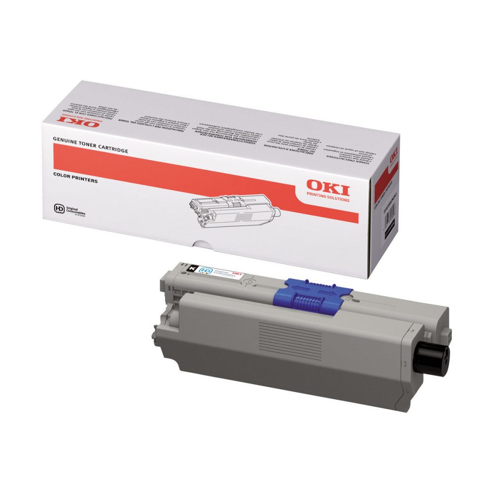 OKI Tonerpatrone 44469804 Toner schwarz