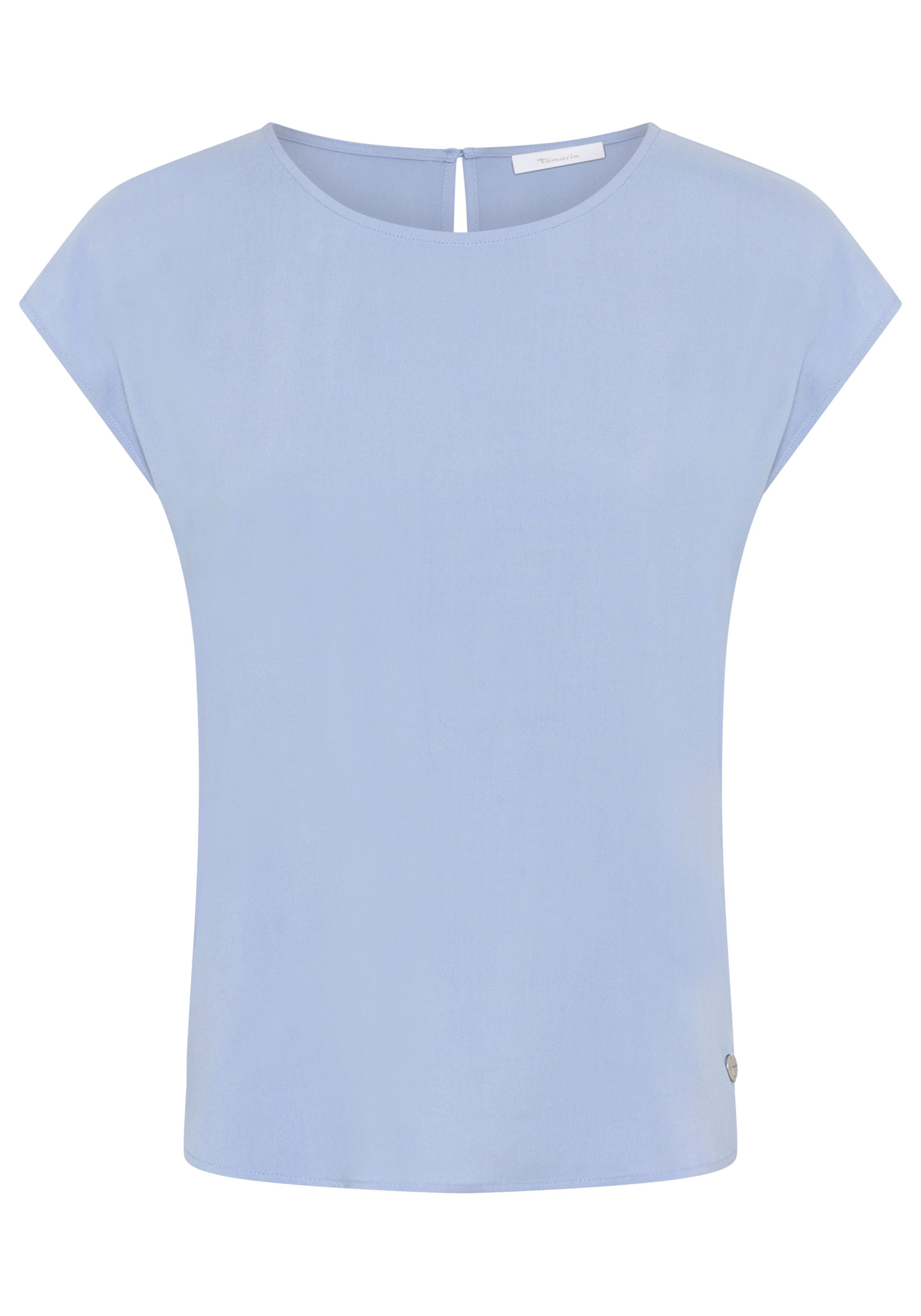 Shirtbluse aus fließender Viskose-Qualität
