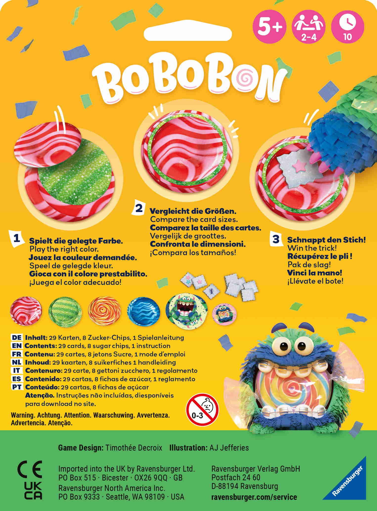 Ravensburger Spiel Kartenspiel Kartenspiel Bo Bo Bon 25054