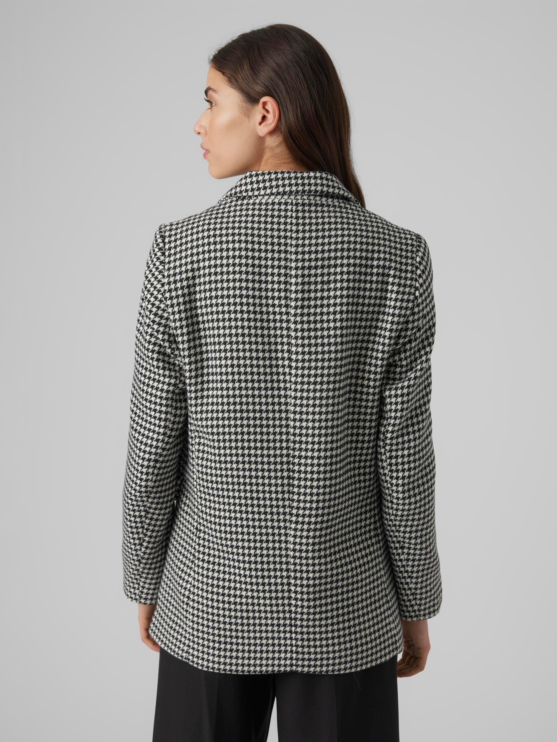 LS LOOSE BLAZE Vero Moda HOUNDSTOOTH Cargoblazer VMHARPER