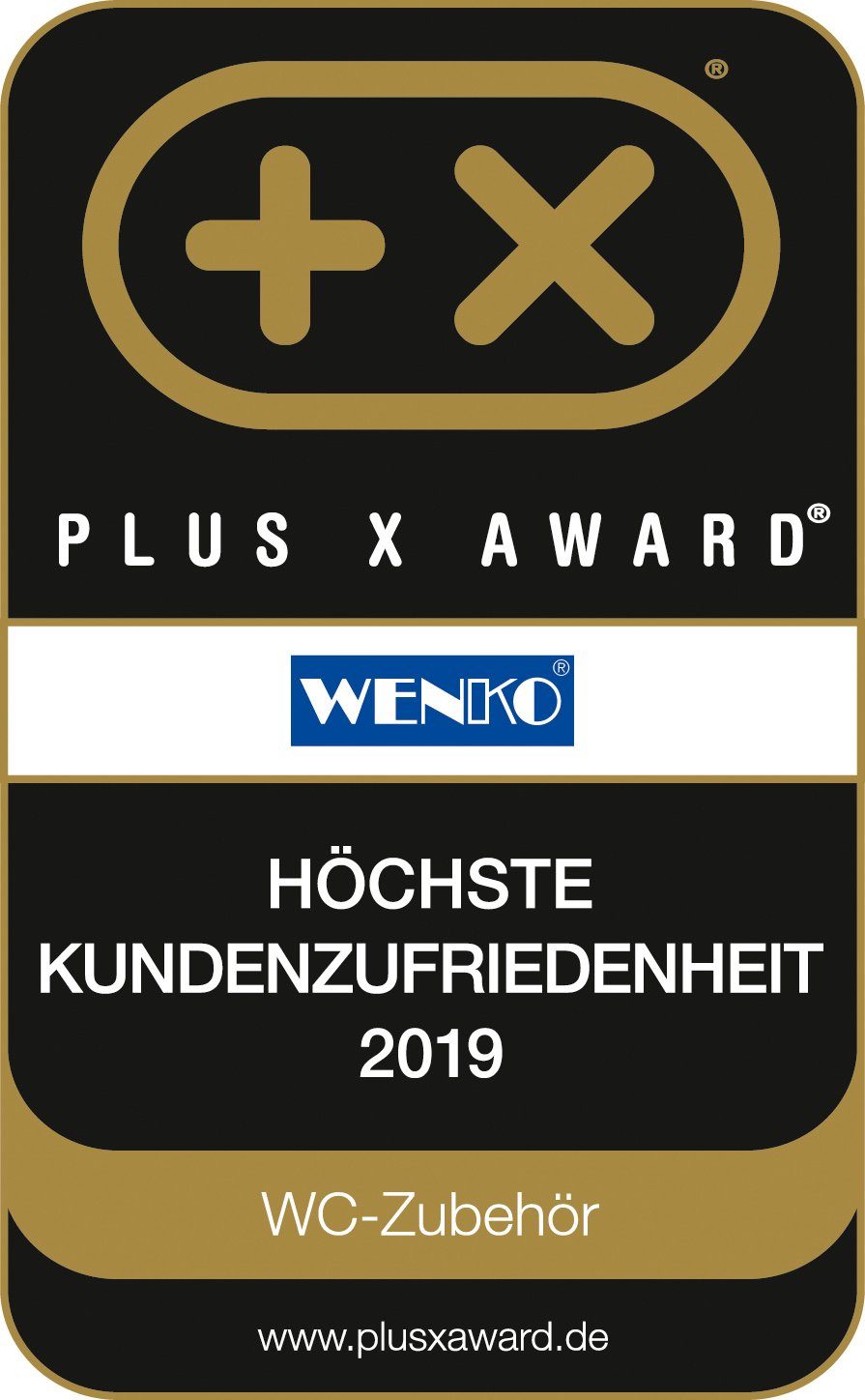 WENKO WC-Garnitur Davos, schwarz matt, mit auswechselbarem Bürstenkopf