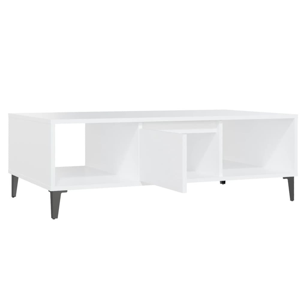 Couchtisch cm), 60x103,5x35 einer (LxBxH: Tür mit 3009984 möbelando in Weiß