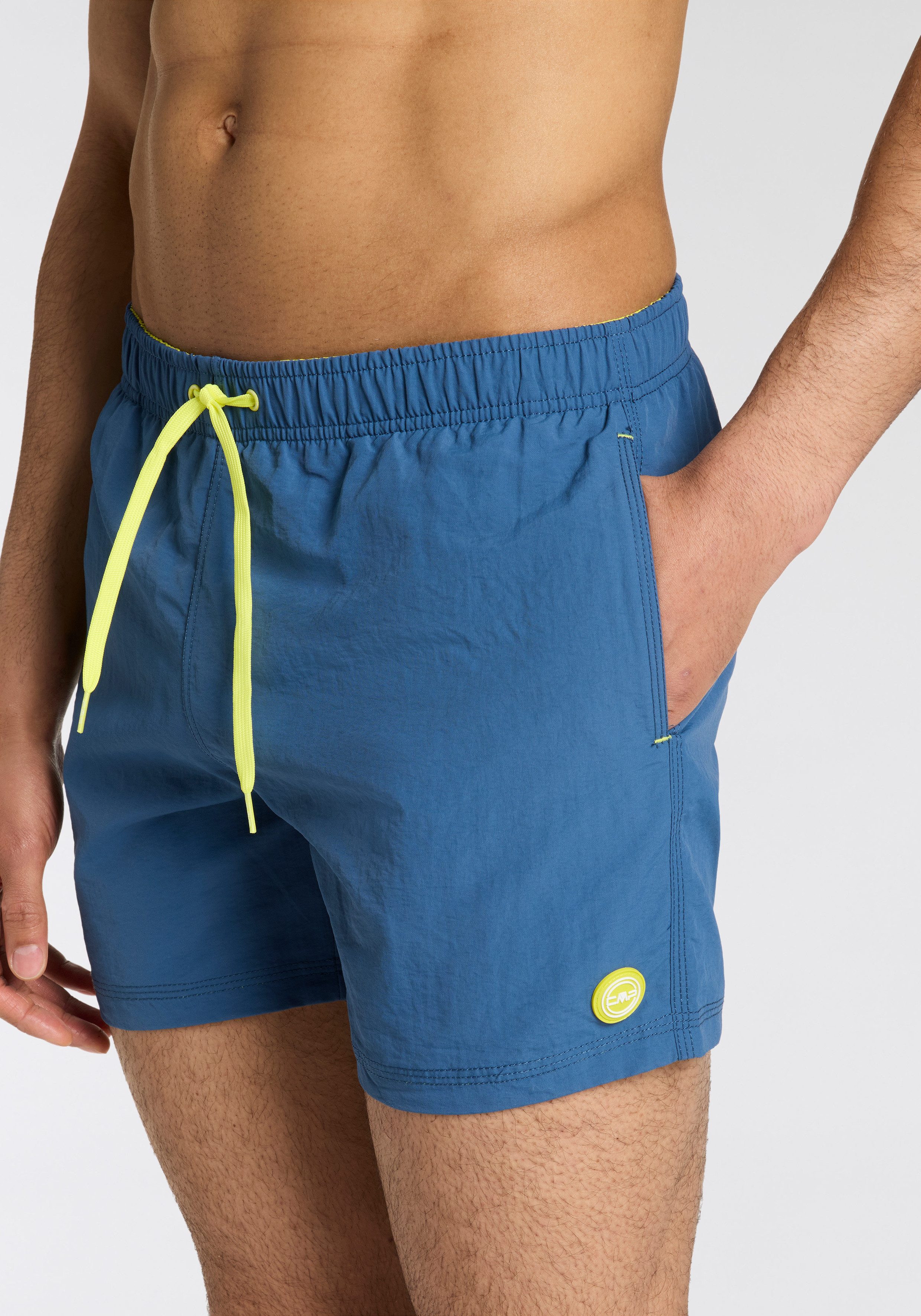 CMP Badeshorts H Badeshorts mit Eingriffstaschen, unifarben, schnell trocknend, pflegeleicht – Bild 4 von 5