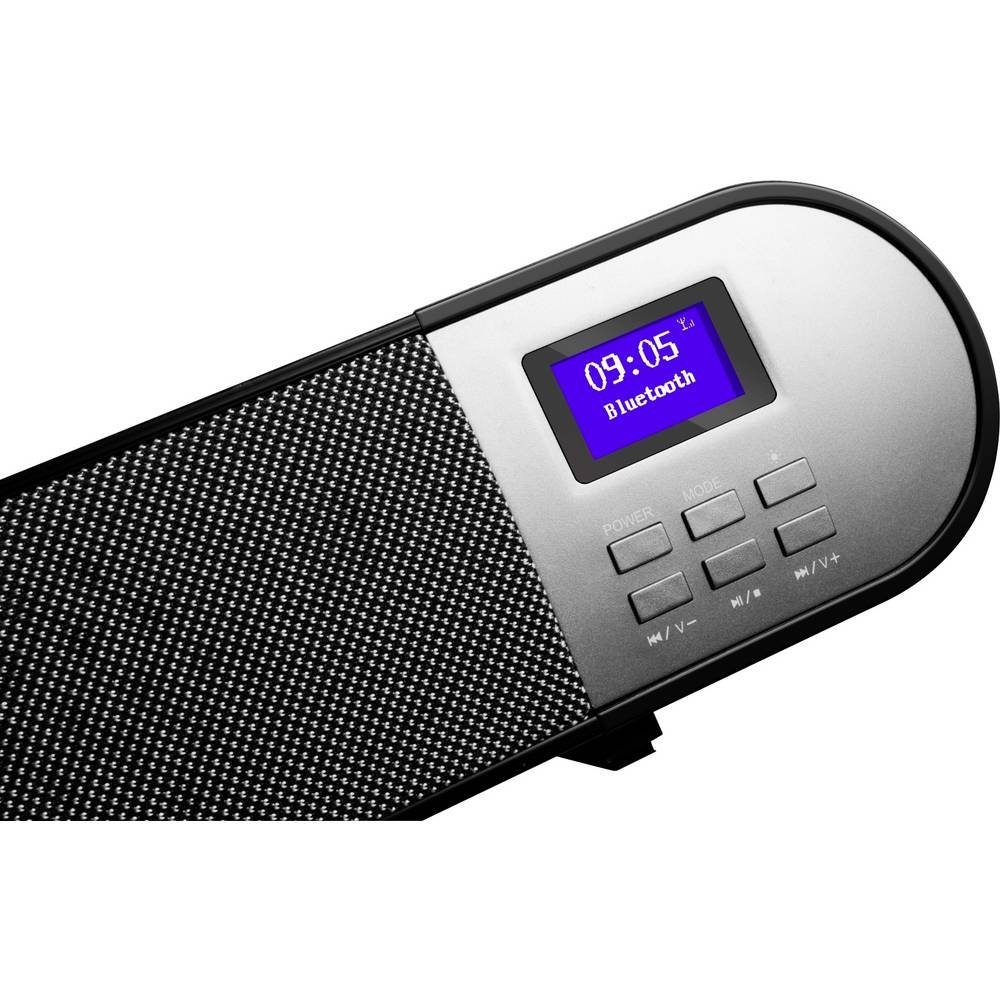 (Bluetooth®, Lautsprecherbeleuchtung) Soundbar DAB+ Soundbar Technaxx USB, mit Hintergrundbeleuchtung
