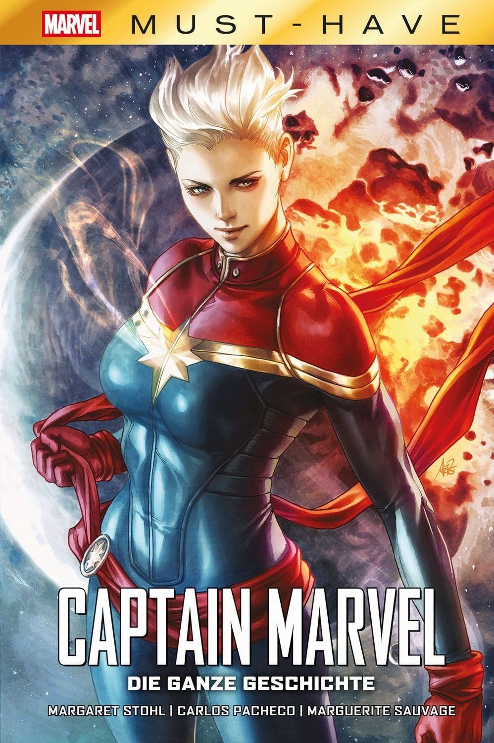 Marvel Must-Have: Captain Marvel - Die ganze Geschichte / Margaret Stohl, Carlos Pacheco, Marguerite Sauvage, Erica D'urso