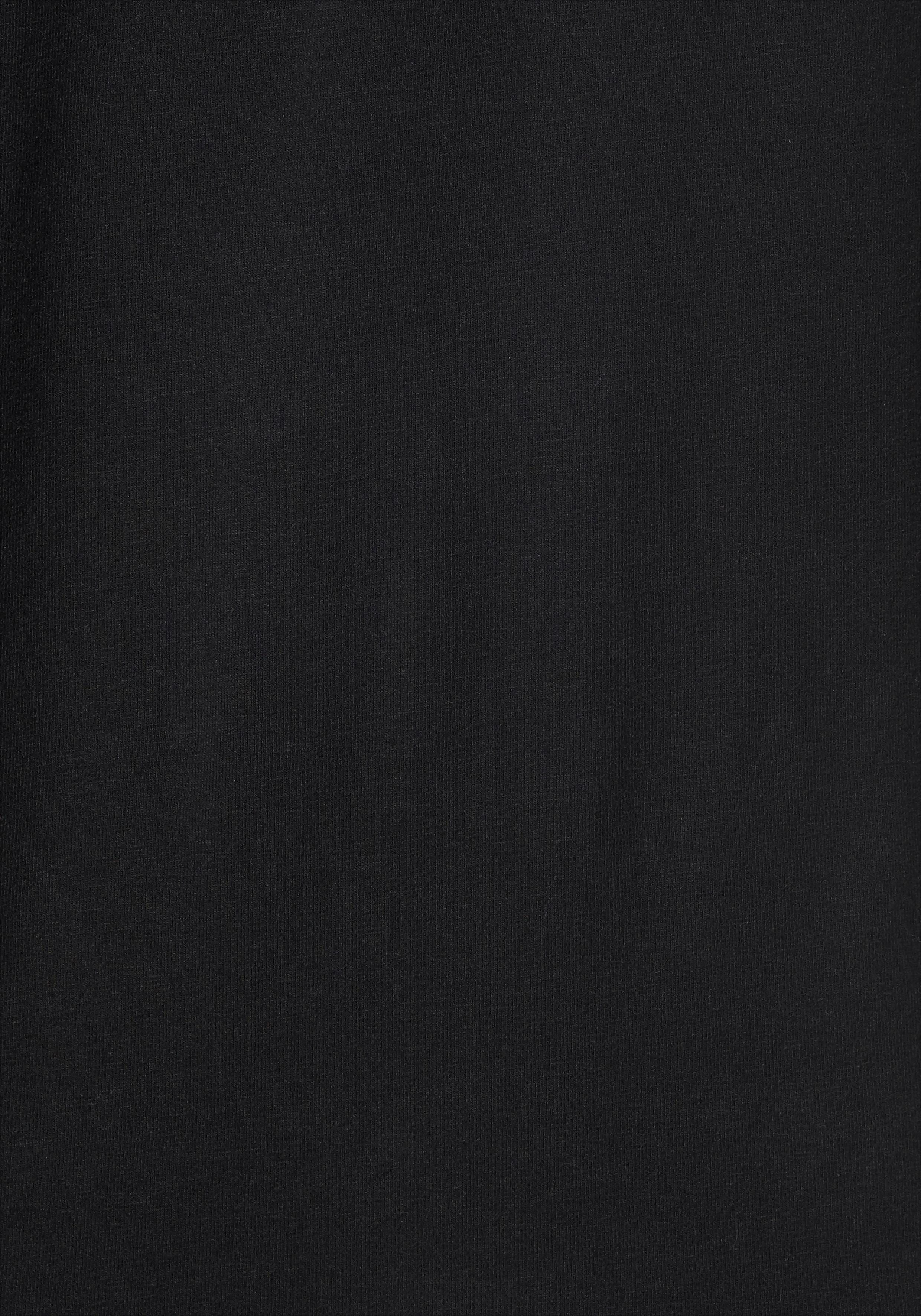 Bruno Banani T-Shirt Kurzarm, schmal geschnitten, bedruckt, aus Baumwollmischung